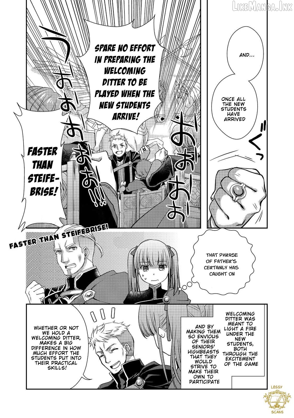 Honzuki no Gekokujou: Hannerōre no Kizoku-in Gonensei Ichi - Koishite Mitai O'hime-sama Chapter 2 - page 6