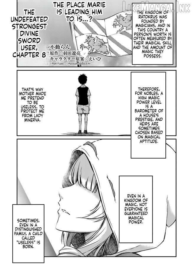 The Invincible Undefeated Divine Sword Master Chapter 8 - page 1