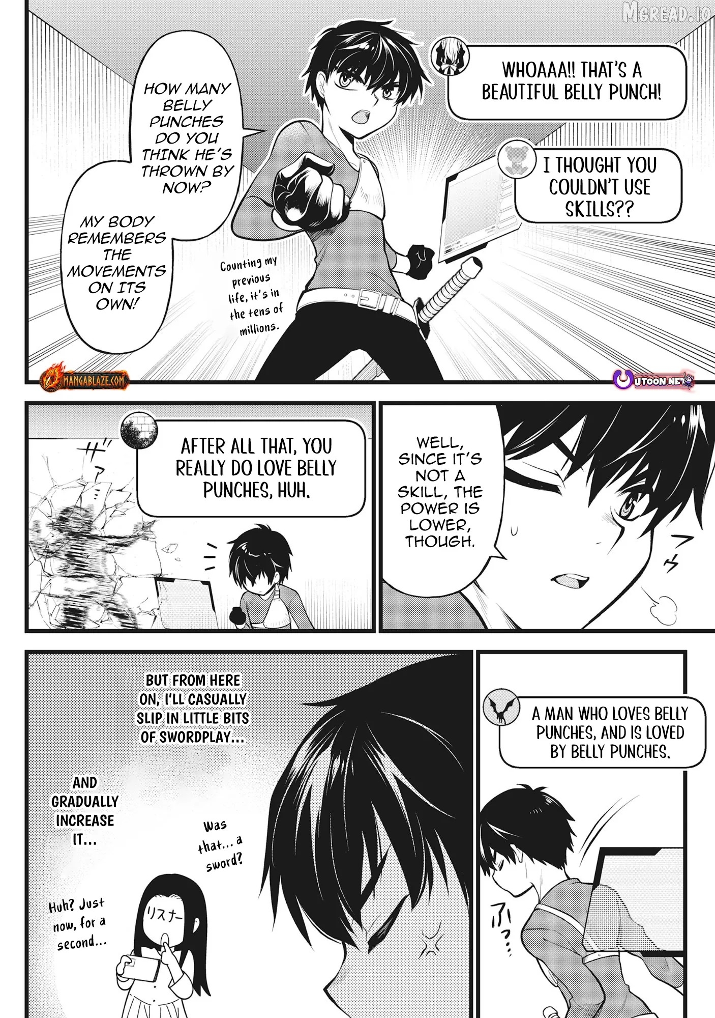 The Belly-Punching Dungeon Streamer: Why I Fight Even in a World with a 1:100 Male-to-Female Ratio Chapter 4 - page 14
