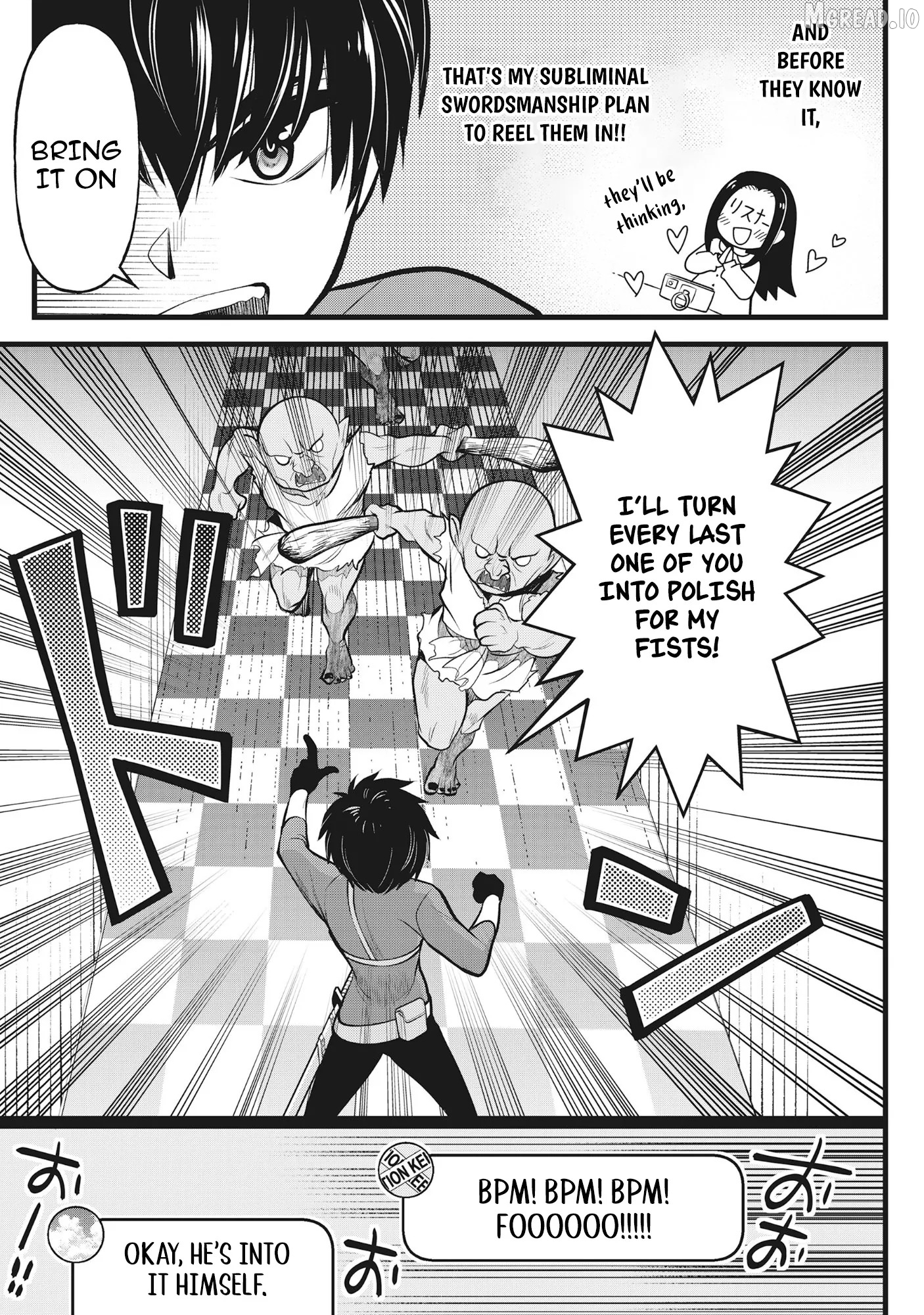 The Belly-Punching Dungeon Streamer: Why I Fight Even in a World with a 1:100 Male-to-Female Ratio Chapter 4 - page 15