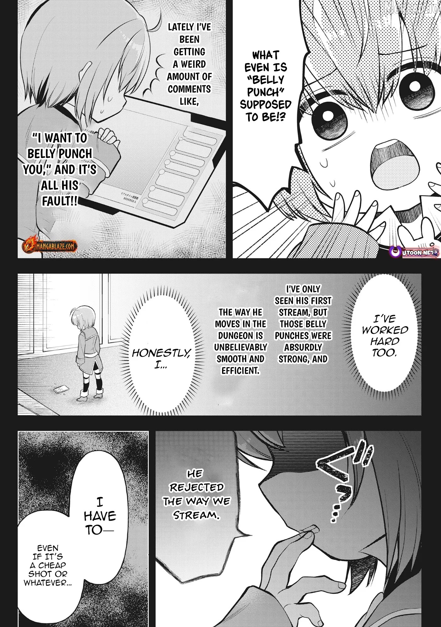 The Belly-Punching Dungeon Streamer: Why I Fight Even in a World with a 1:100 Male-to-Female Ratio Chapter 4 - page 18