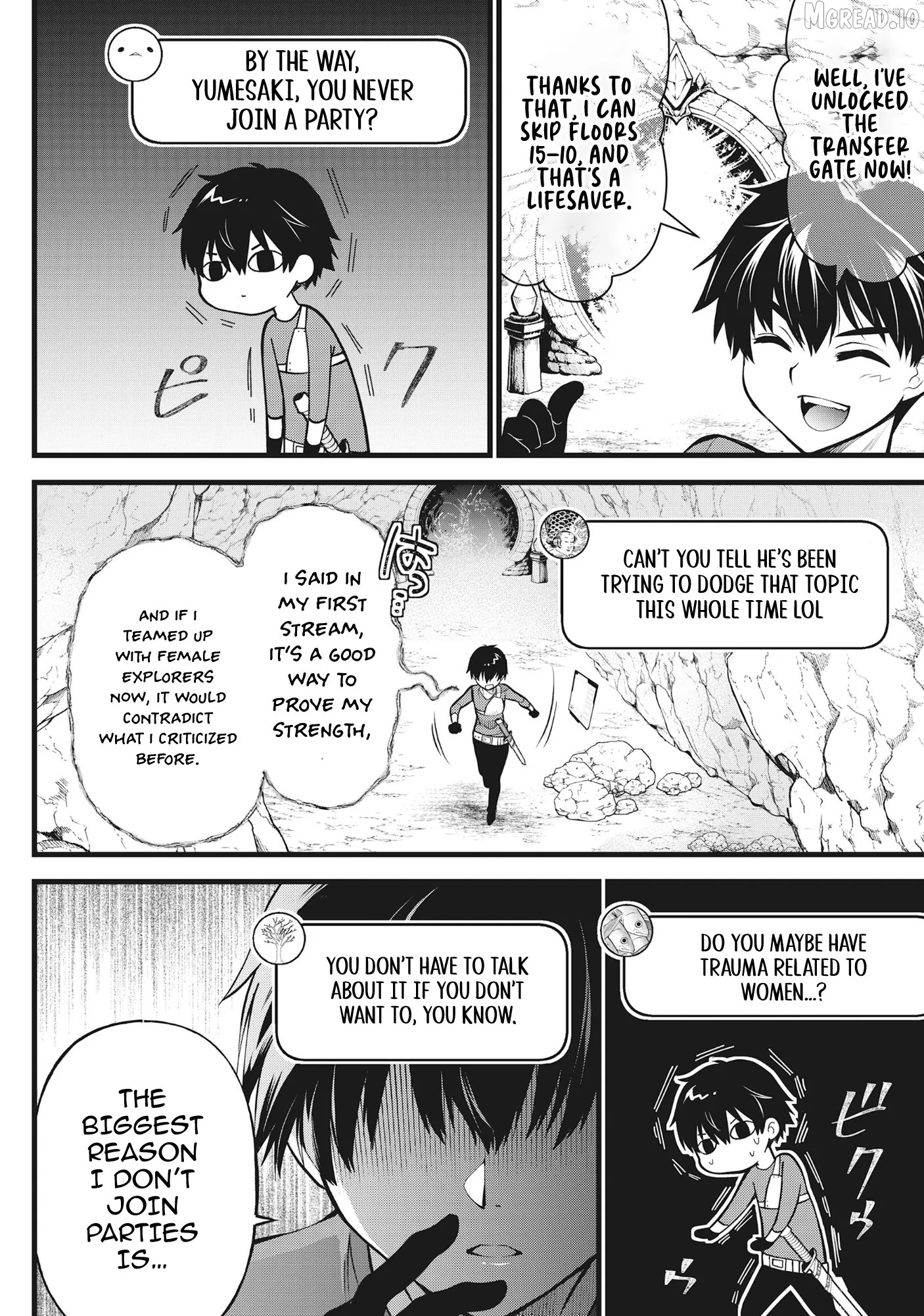 The Belly-Punching Dungeon Streamer: Why I Fight Even in a World with a 1:100 Male-to-Female Ratio Chapter 4 - page 20