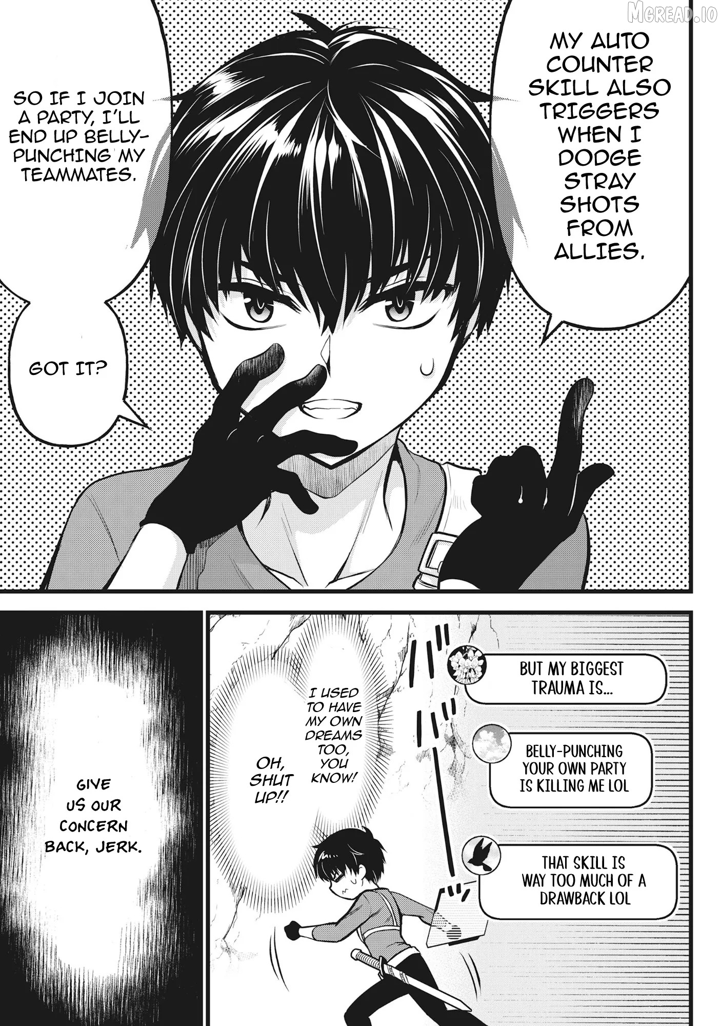 The Belly-Punching Dungeon Streamer: Why I Fight Even in a World with a 1:100 Male-to-Female Ratio Chapter 4 - page 21