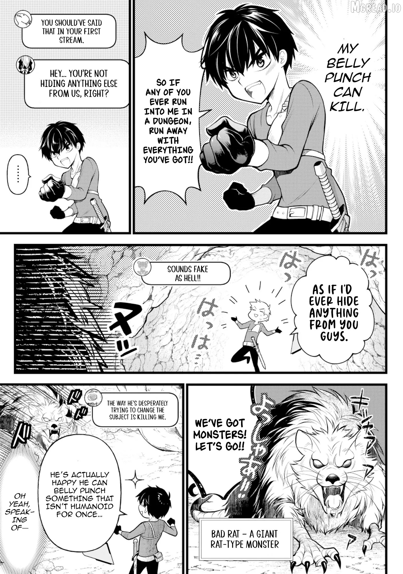 The Belly-Punching Dungeon Streamer: Why I Fight Even in a World with a 1:100 Male-to-Female Ratio Chapter 4 - page 23