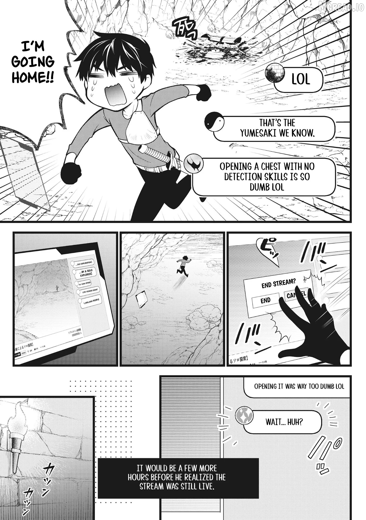 The Belly-Punching Dungeon Streamer: Why I Fight Even in a World with a 1:100 Male-to-Female Ratio Chapter 4 - page 29