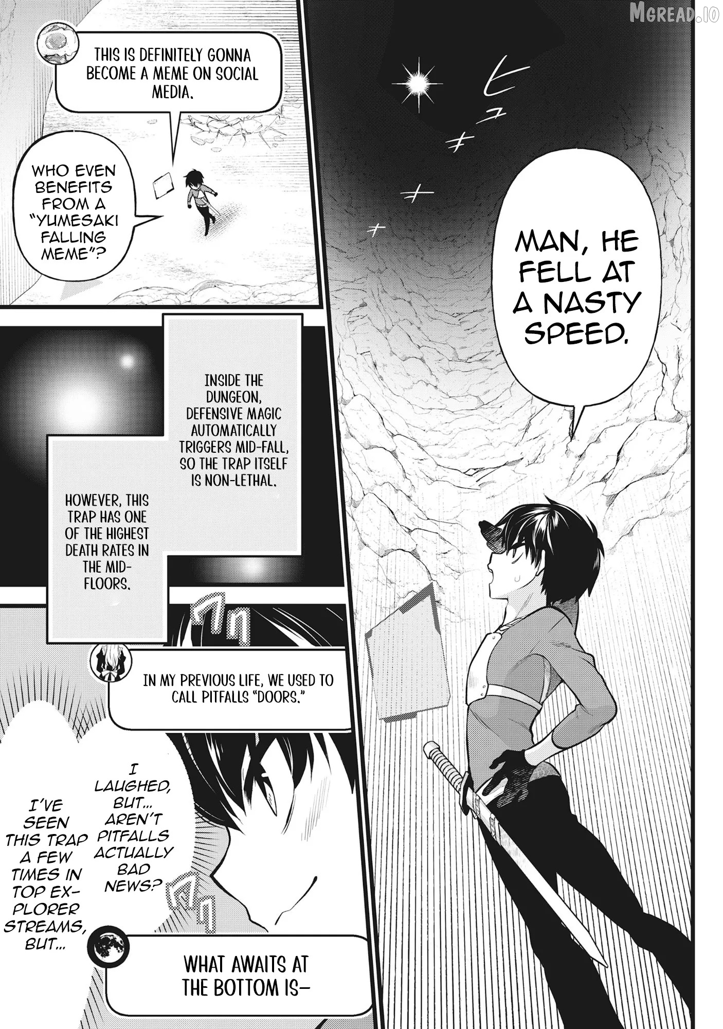 The Belly-Punching Dungeon Streamer: Why I Fight Even in a World with a 1:100 Male-to-Female Ratio Chapter 4 - page 3