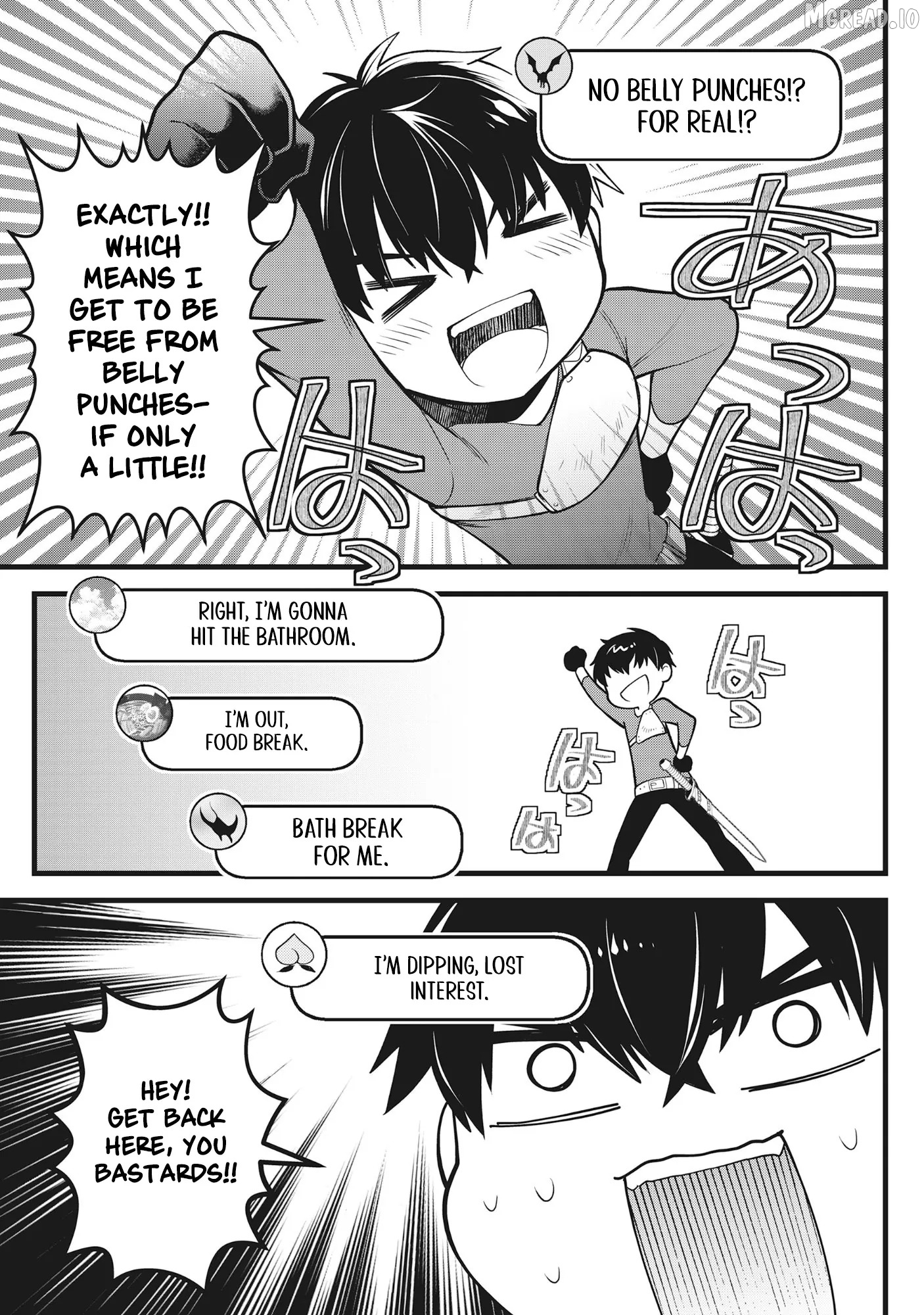 The Belly-Punching Dungeon Streamer: Why I Fight Even in a World with a 1:100 Male-to-Female Ratio Chapter 4 - page 5