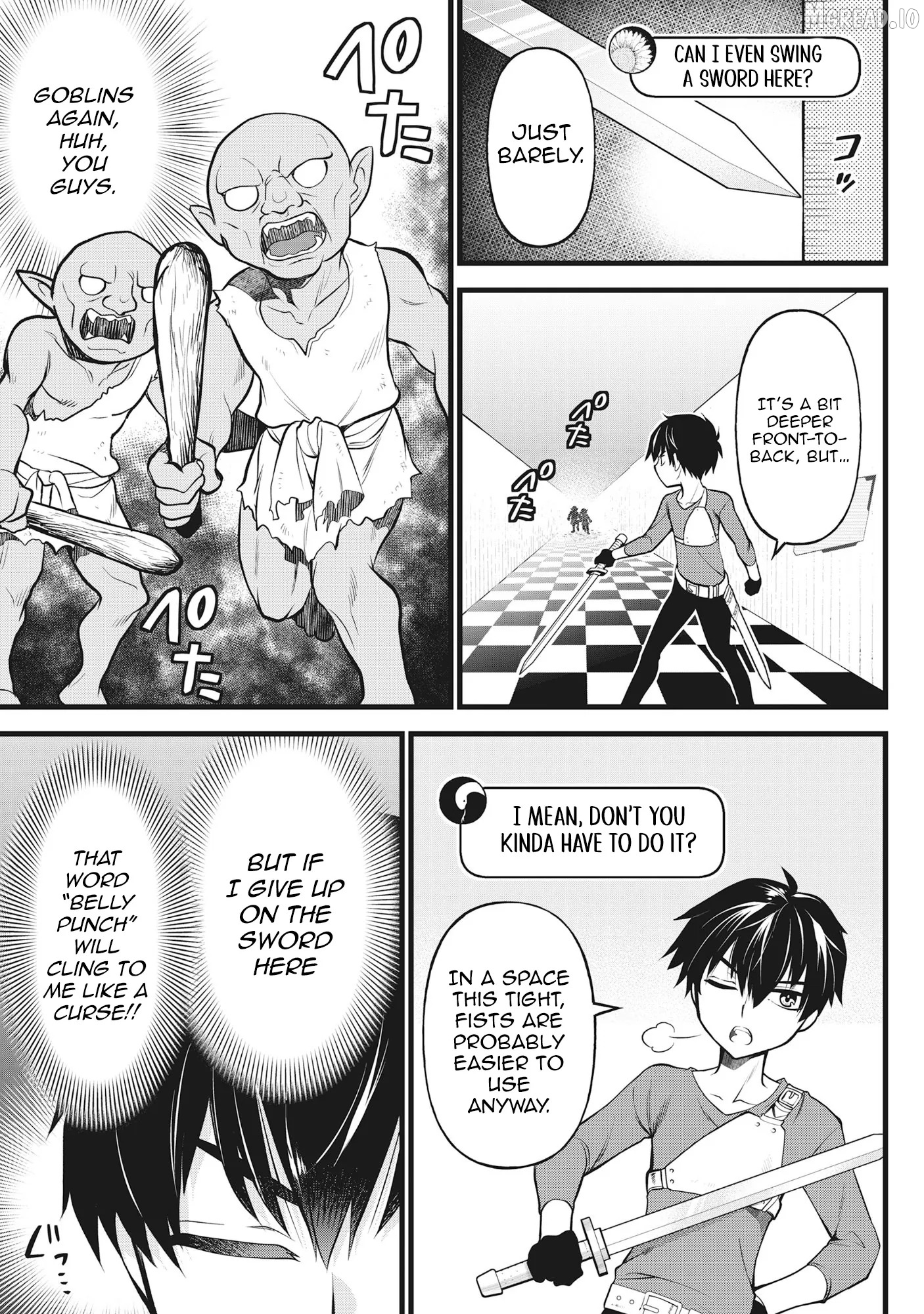 The Belly-Punching Dungeon Streamer: Why I Fight Even in a World with a 1:100 Male-to-Female Ratio Chapter 4 - page 7