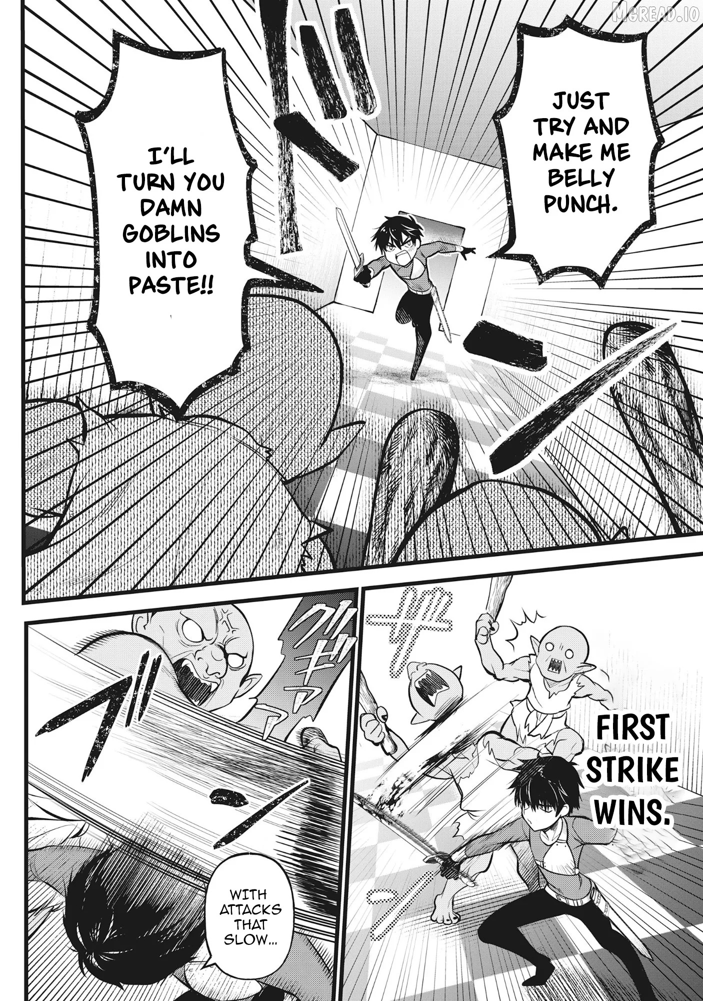 The Belly-Punching Dungeon Streamer: Why I Fight Even in a World with a 1:100 Male-to-Female Ratio Chapter 4 - page 8