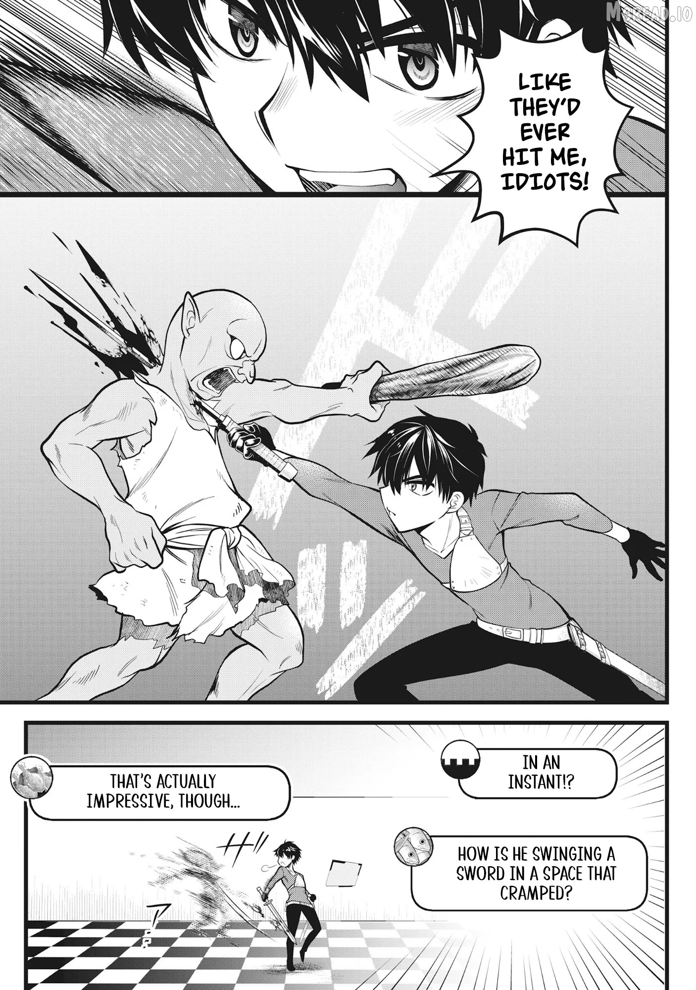 The Belly-Punching Dungeon Streamer: Why I Fight Even in a World with a 1:100 Male-to-Female Ratio Chapter 4 - page 9