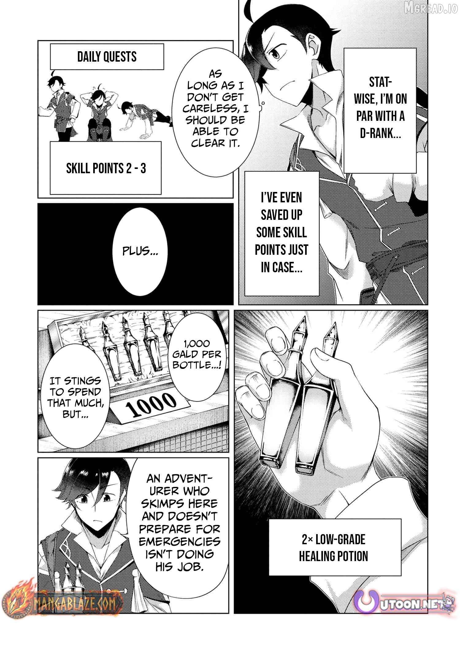 The Quest-Conquering Life of a Resurrected Adventurer: Become Stronger Than Anyone Else With the Skill Points You Receive All to Yourself Chapter 5 - page 6