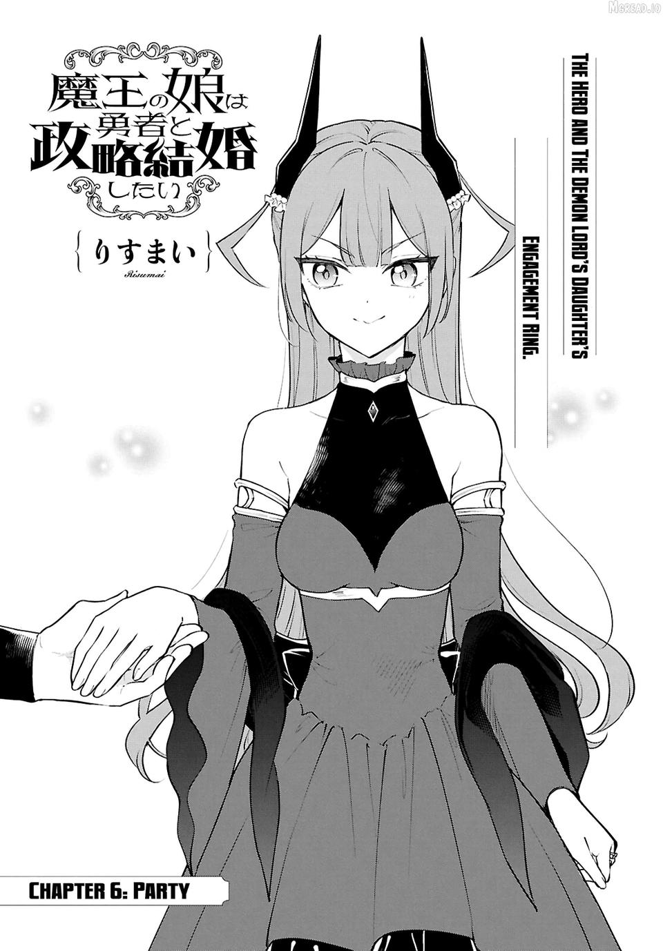 Maou no Musume wa Yuusha to Seiryaku Kekkon shitai Chapter 6 - page 2