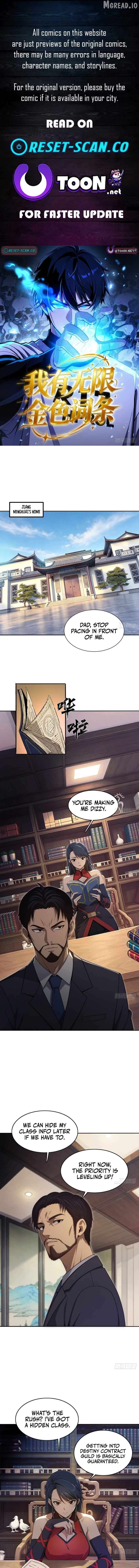 My Golden Traits Can Evolve Infinitely Chapter 4 - page 1