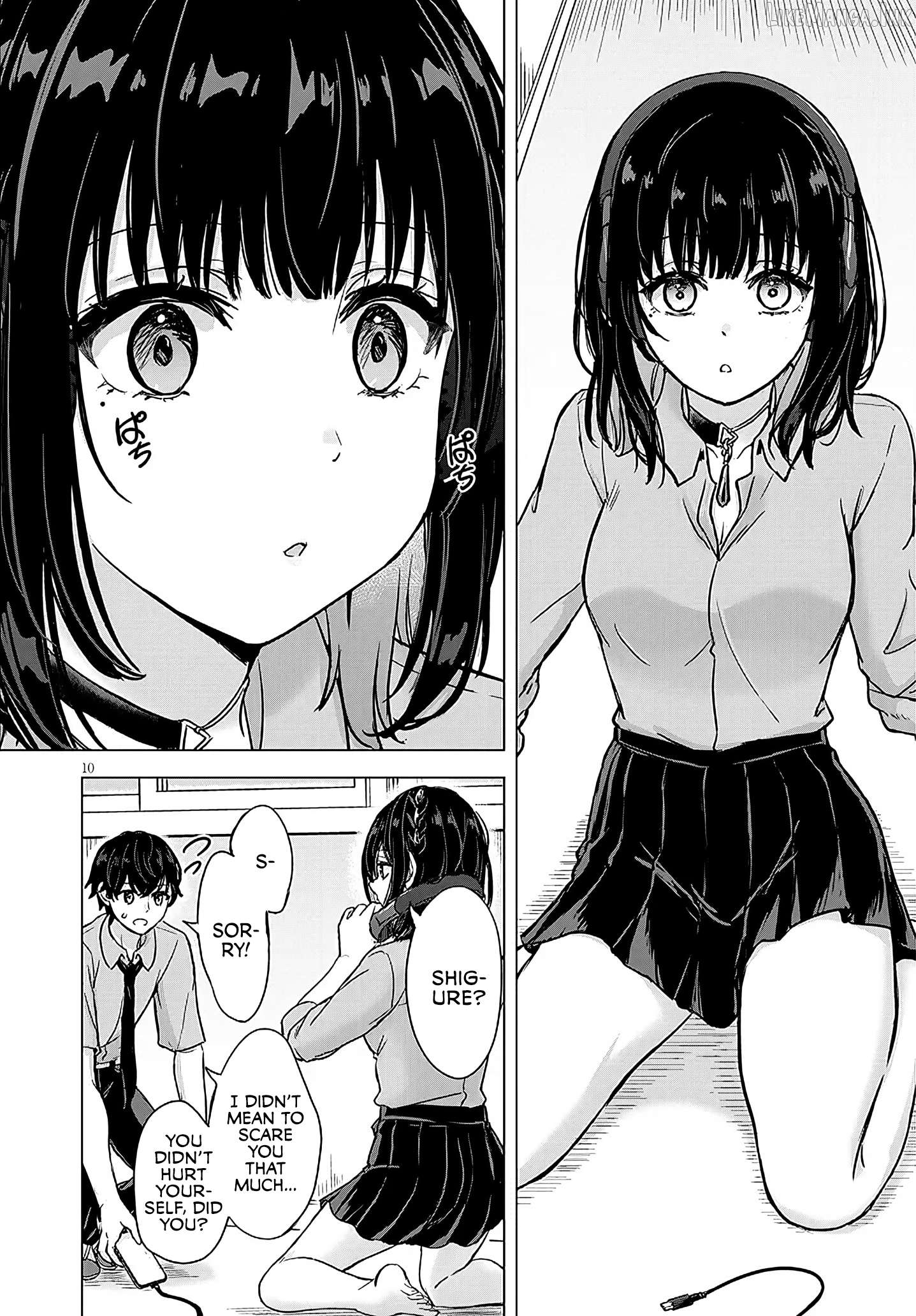 Amamori Junna wa Shitsudo ga Takai Chapter 2 - page 10
