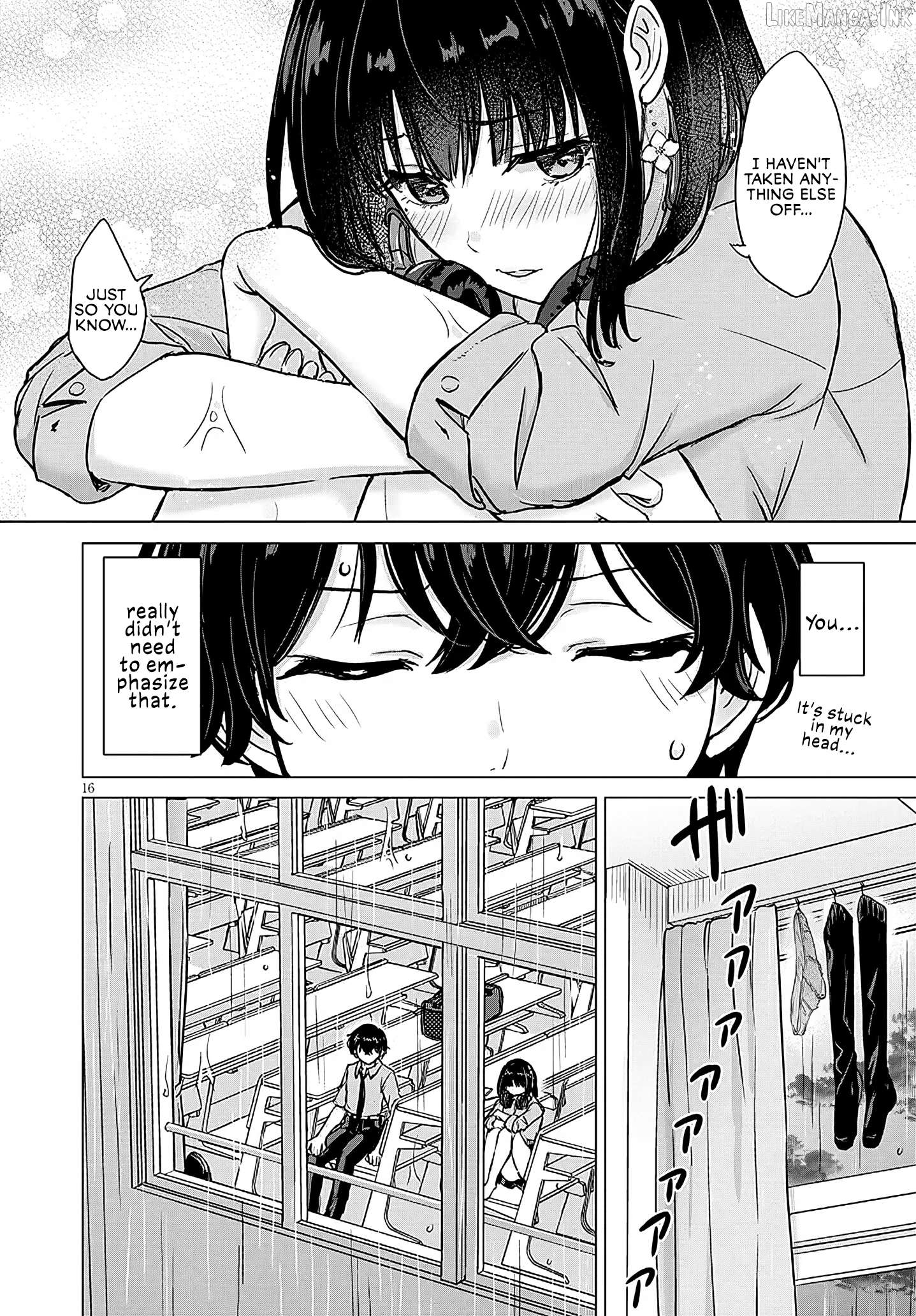 Amamori Junna wa Shitsudo ga Takai Chapter 2 - page 16