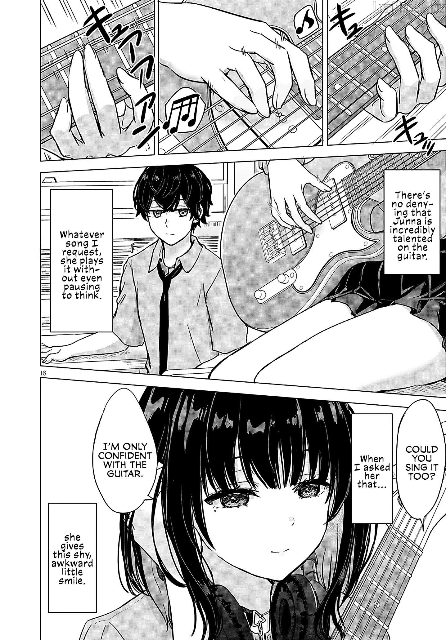 Amamori Junna wa Shitsudo ga Takai Chapter 2 - page 18