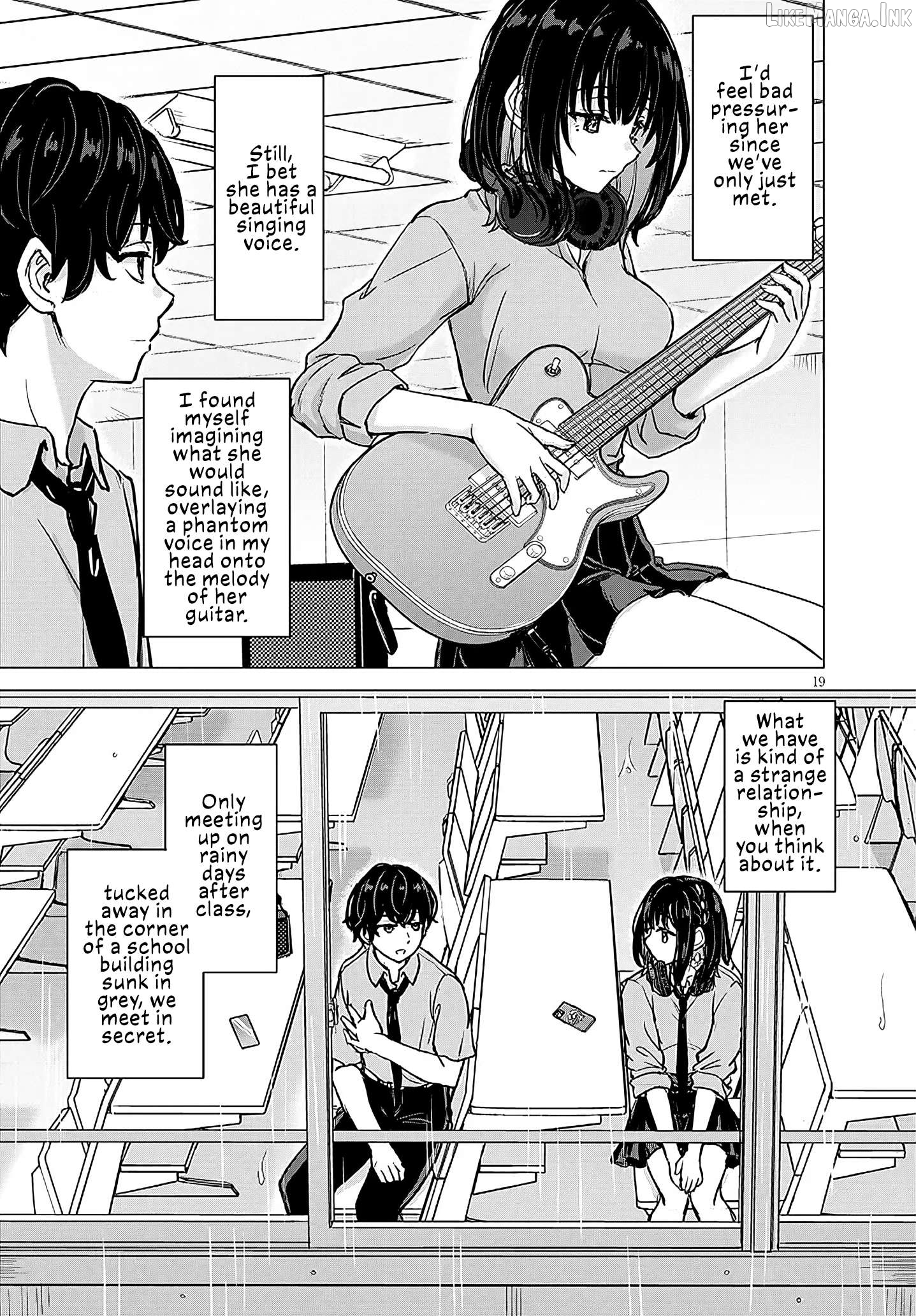 Amamori Junna wa Shitsudo ga Takai Chapter 2 - page 19