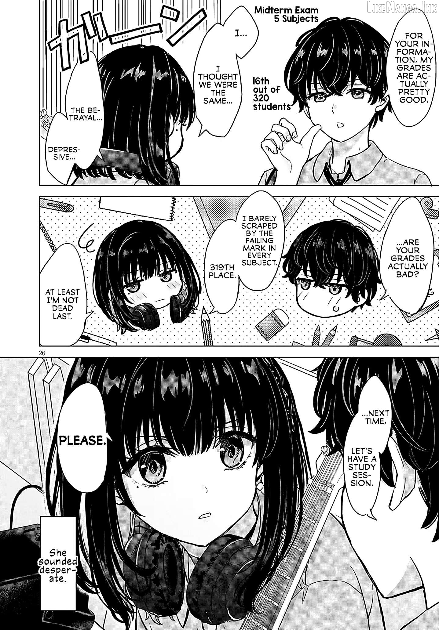 Amamori Junna wa Shitsudo ga Takai Chapter 2 - page 26