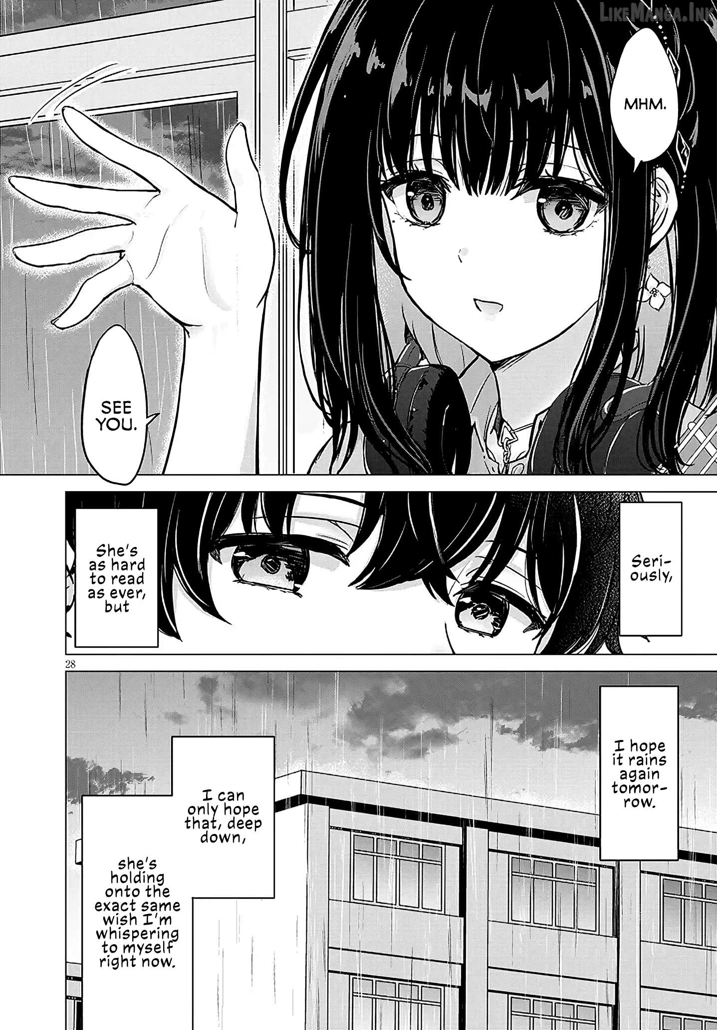 Amamori Junna wa Shitsudo ga Takai Chapter 2 - page 28