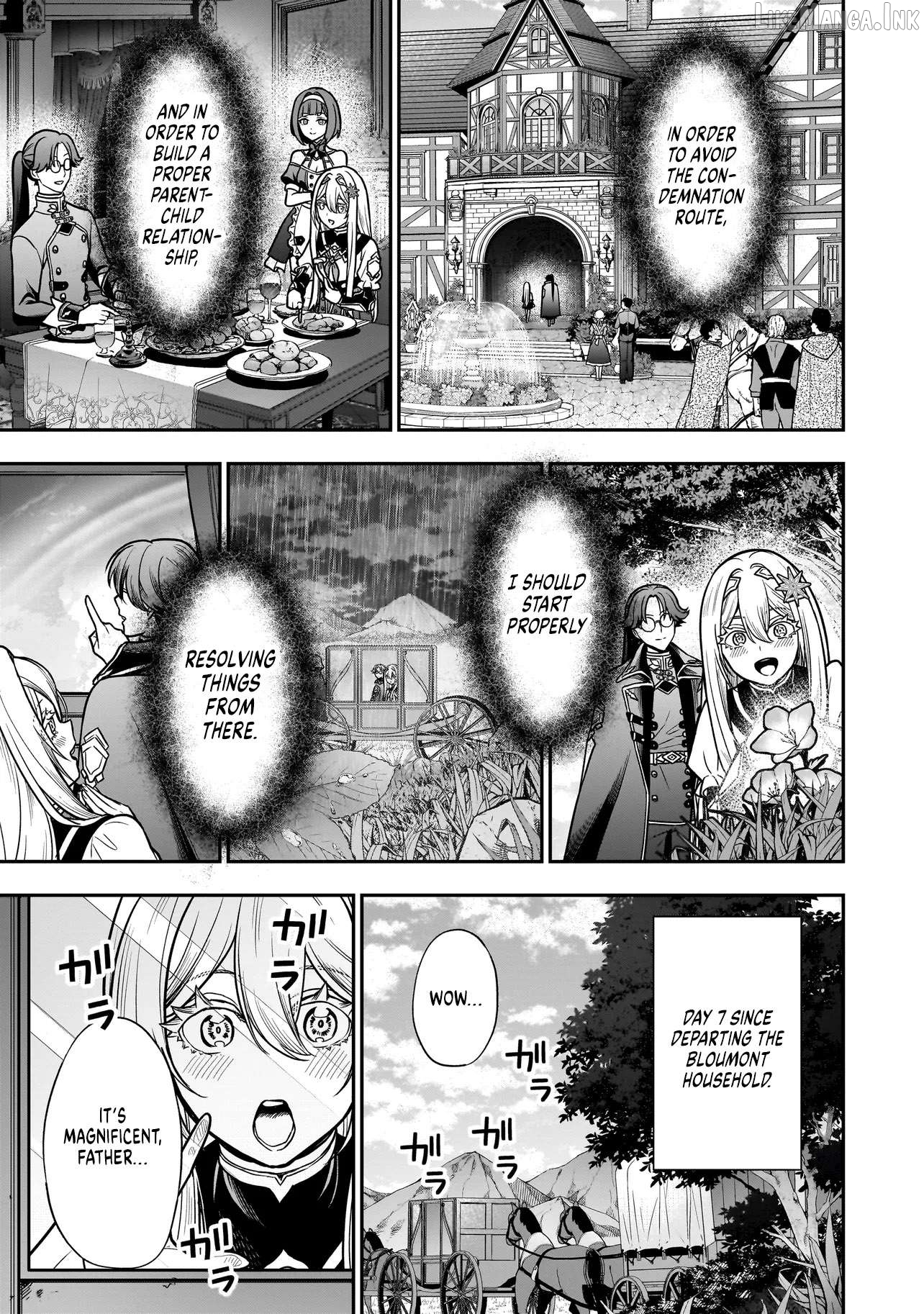 Musume Ni Danzai Sareru Akuyaku Koushaku Ni Tensei Shitemashita ~Akuyaku Muubu o Yameta no ni Nazeka Musume ga Koori No Reijou Ka Suru Ken~ Chapter 3.1 - page 13