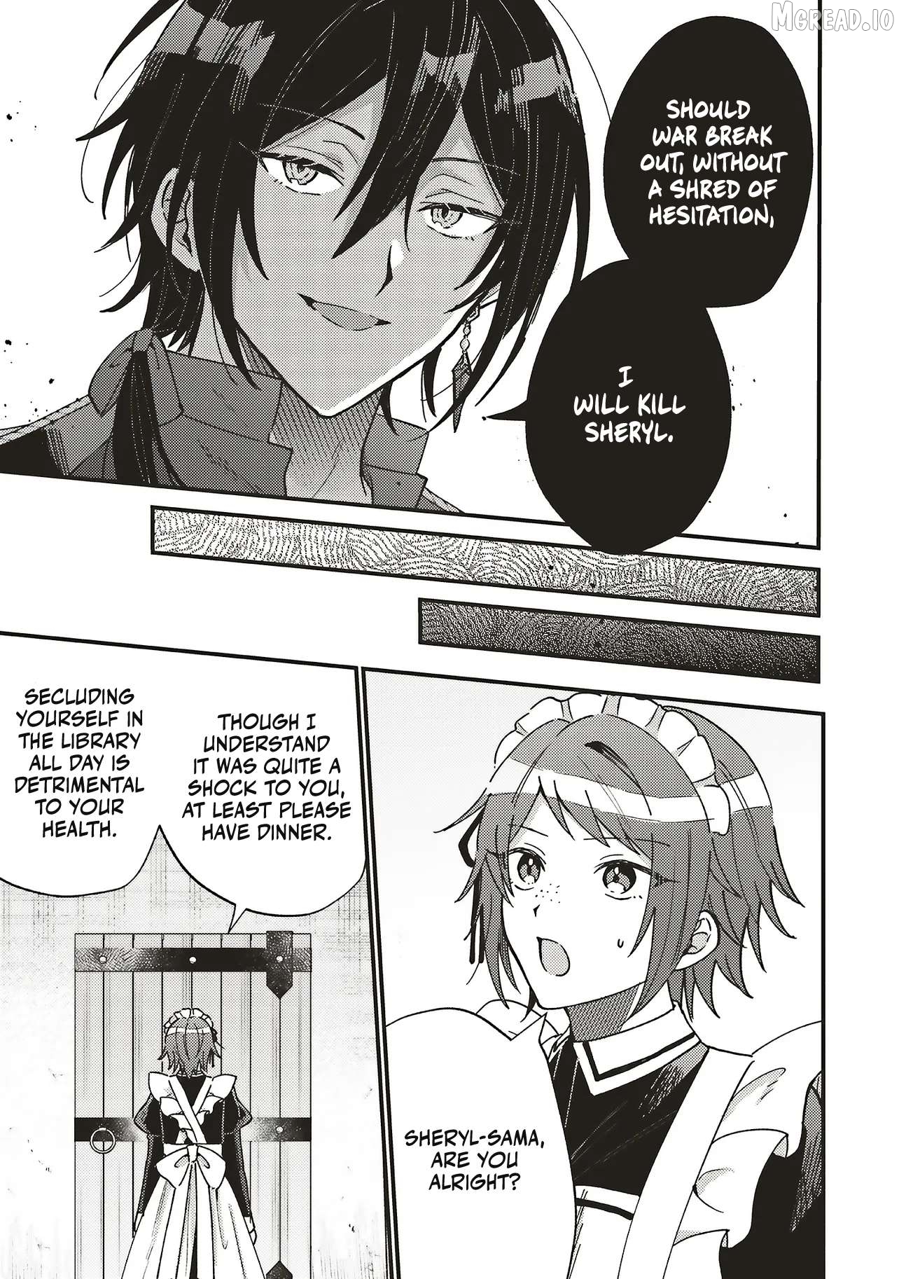 Senrihin Reijo Sheriru wa Jibun Okorosu Otto o Kago Shitai Chapter 2.4 - page 6