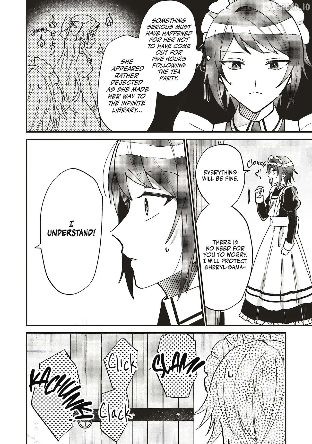 Senrihin Reijo Sheriru wa Jibun Okorosu Otto o Kago Shitai Chapter 2.4 - page 7