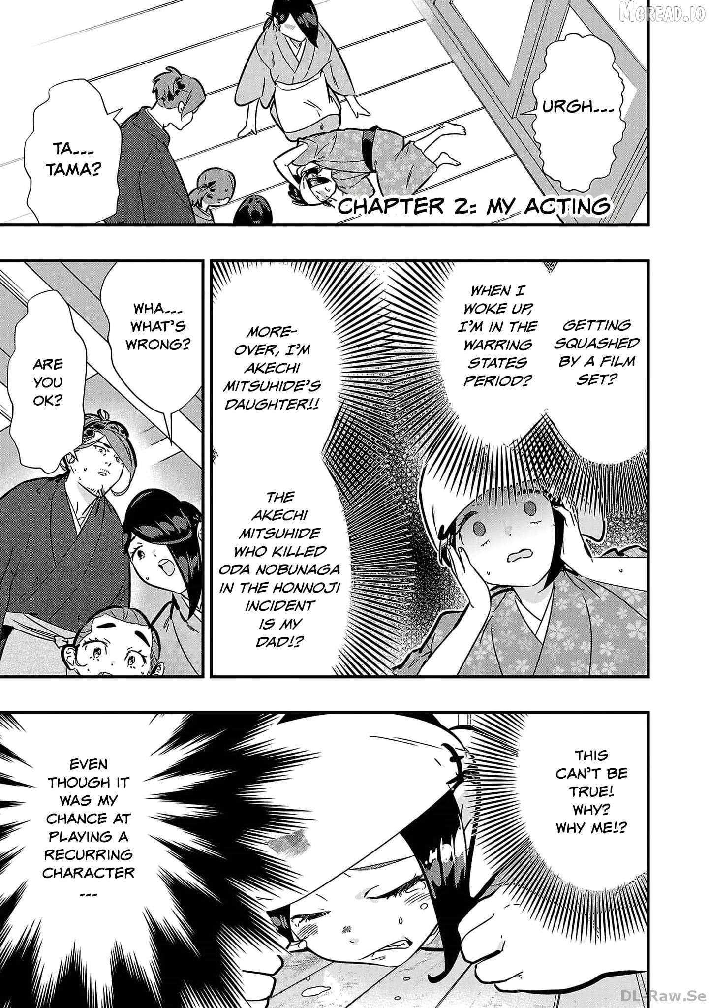 Honnouji no Musume - Sengoku Ichi Fukou na Hime ni Tensei shimashita Chapter 2 - page 1