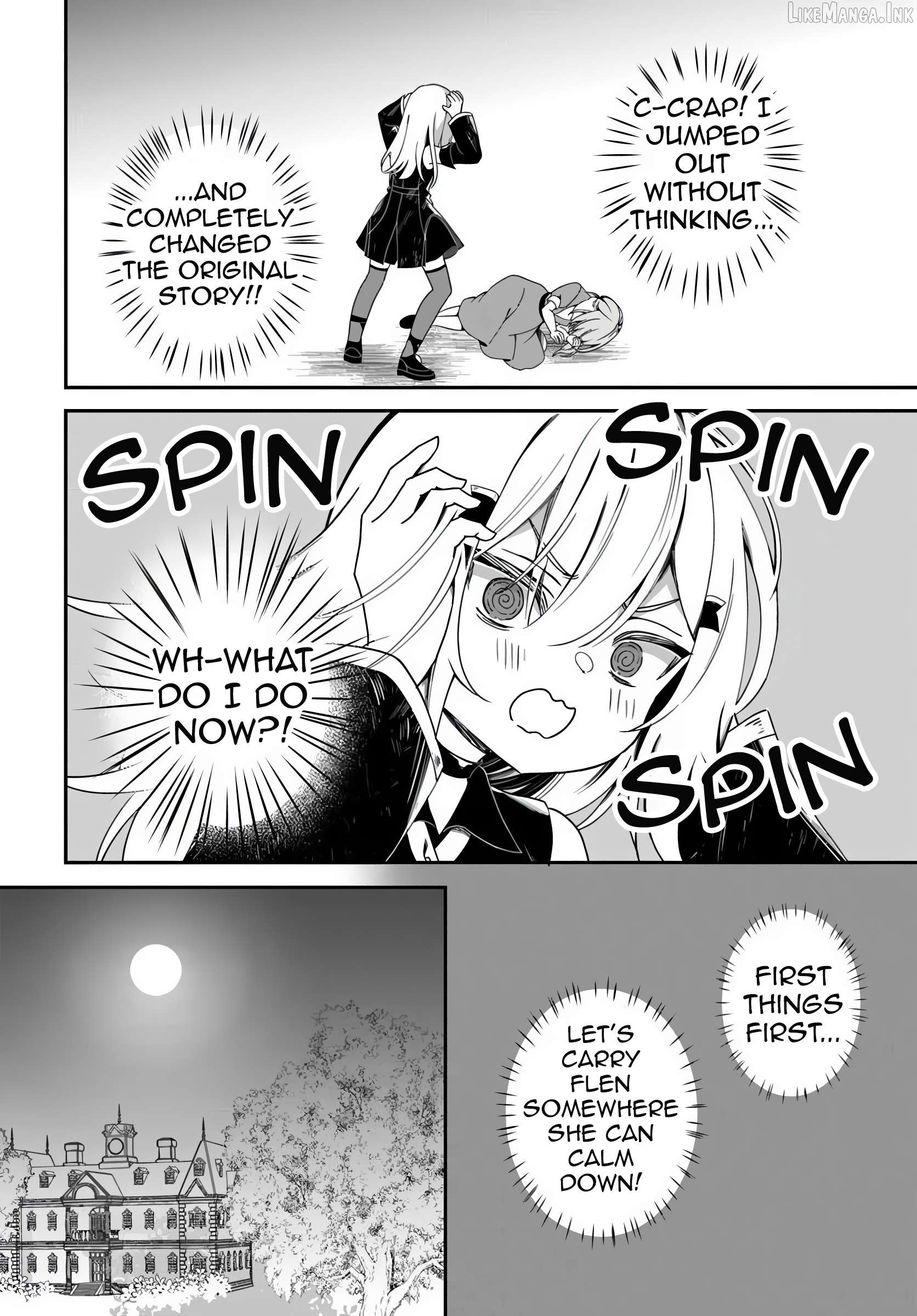 Shinigami Shōjo Wa Kage Kara Oshi O Nagametai —Akuyaku Ni TS Tensei Shita Kedo, Kossori Gensaku Kyara O Kansatsu Ni Ikimasu!— Chapter 2 - page 10