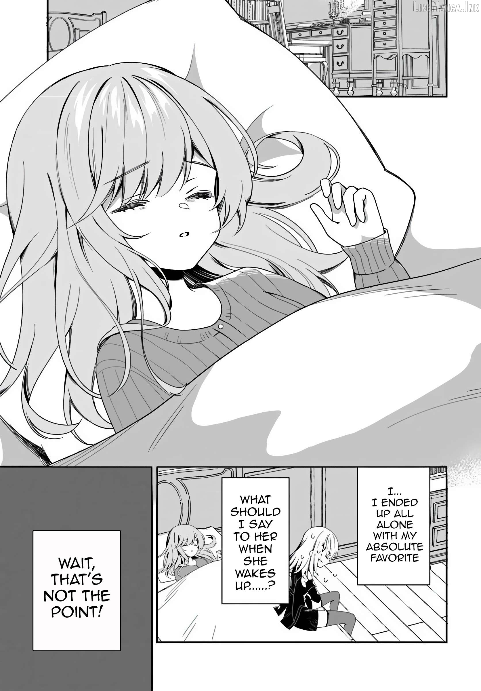 Shinigami Shōjo Wa Kage Kara Oshi O Nagametai —Akuyaku Ni TS Tensei Shita Kedo, Kossori Gensaku Kyara O Kansatsu Ni Ikimasu!— Chapter 2 - page 11