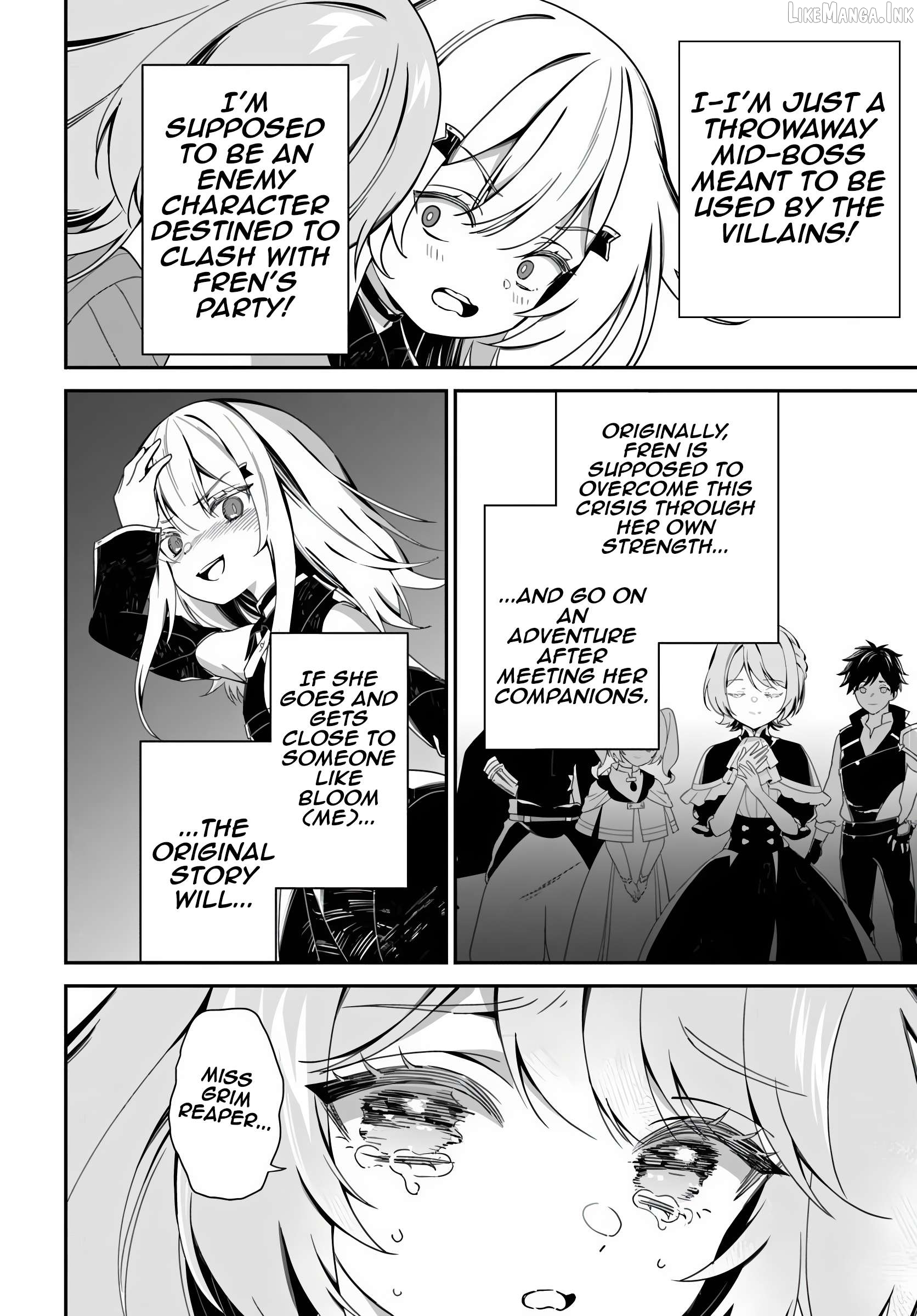 Shinigami Shōjo Wa Kage Kara Oshi O Nagametai —Akuyaku Ni TS Tensei Shita Kedo, Kossori Gensaku Kyara O Kansatsu Ni Ikimasu!— Chapter 2 - page 18
