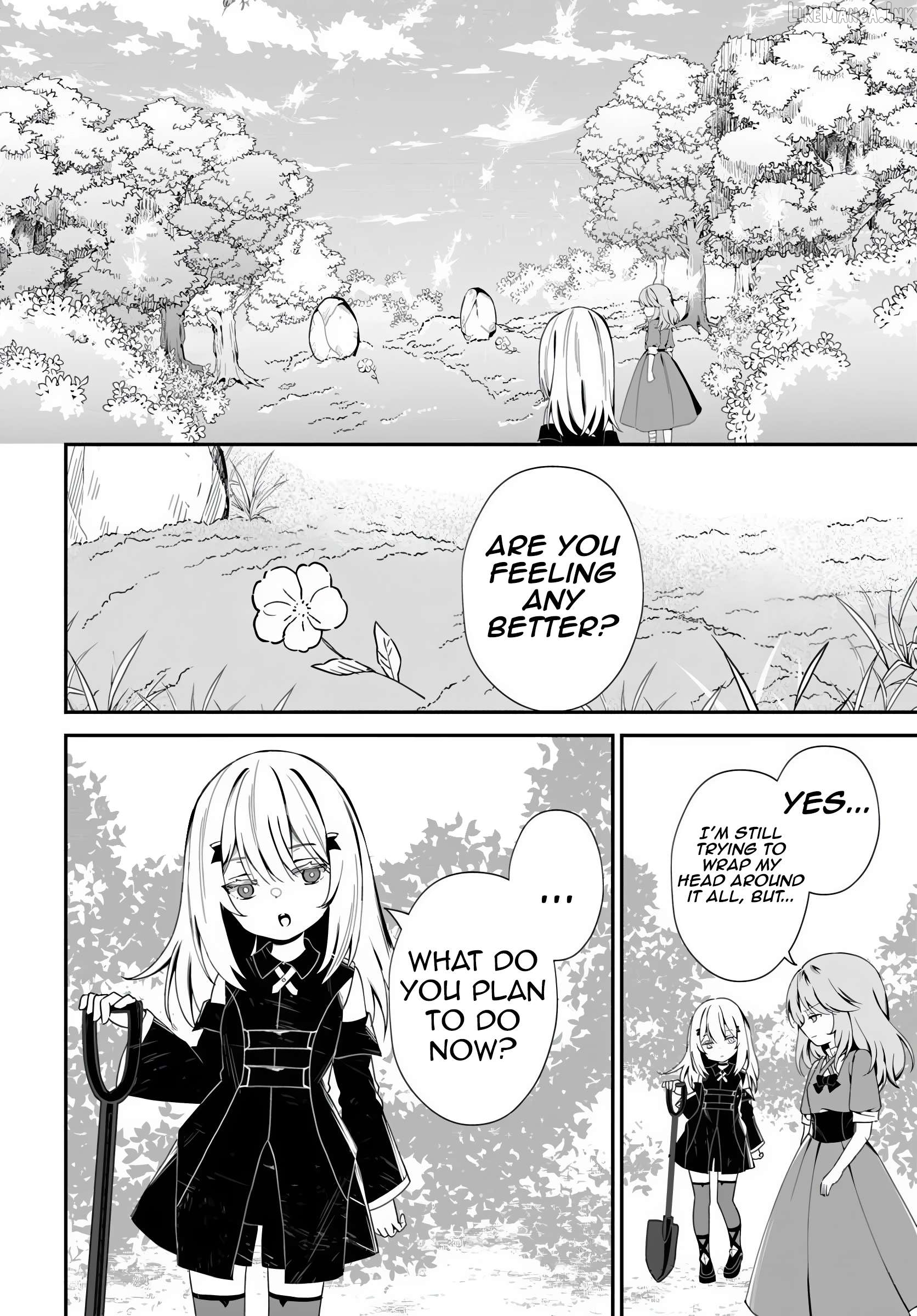 Shinigami Shōjo Wa Kage Kara Oshi O Nagametai —Akuyaku Ni TS Tensei Shita Kedo, Kossori Gensaku Kyara O Kansatsu Ni Ikimasu!— Chapter 2 - page 22
