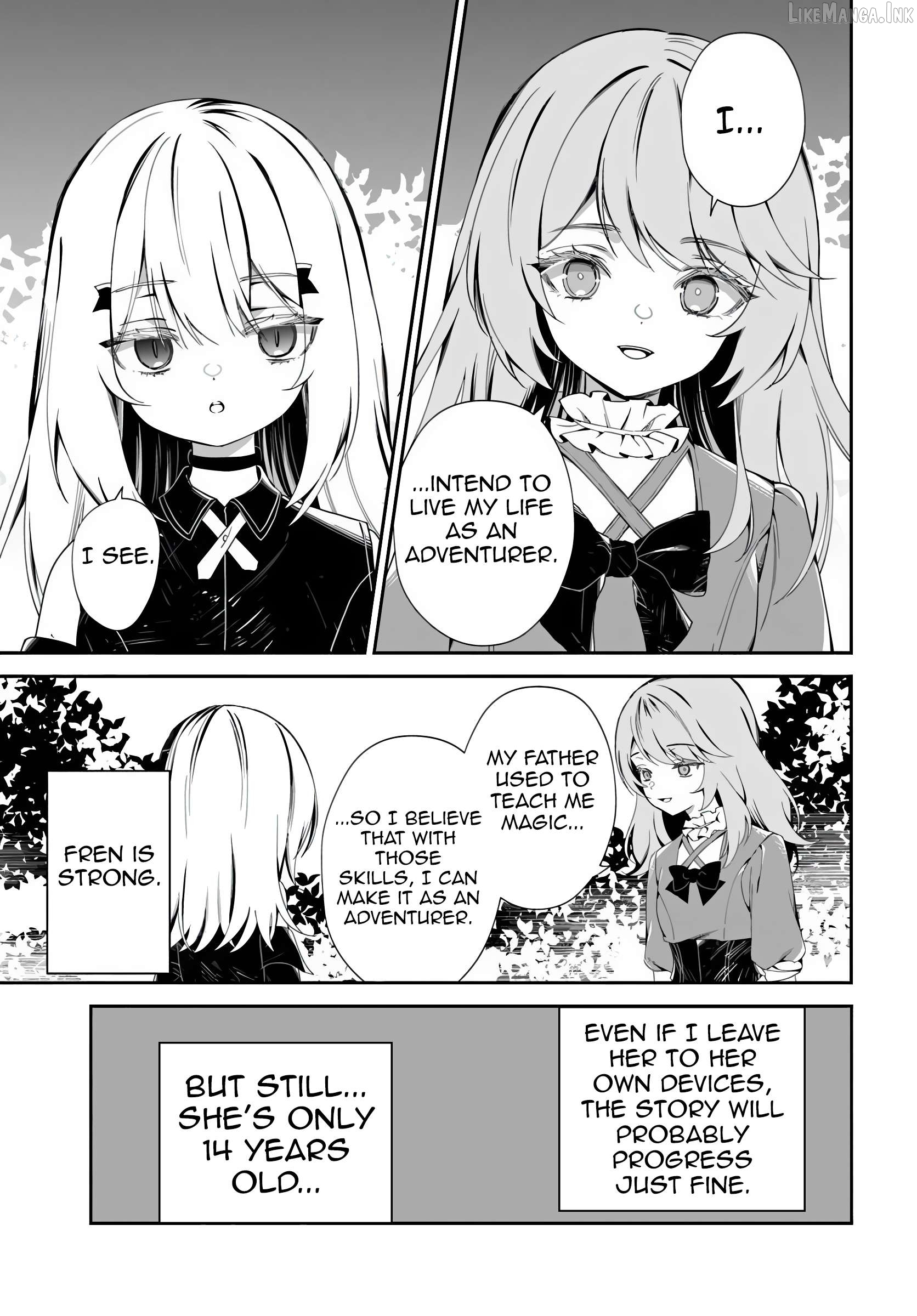 Shinigami Shōjo Wa Kage Kara Oshi O Nagametai —Akuyaku Ni TS Tensei Shita Kedo, Kossori Gensaku Kyara O Kansatsu Ni Ikimasu!— Chapter 2 - page 23