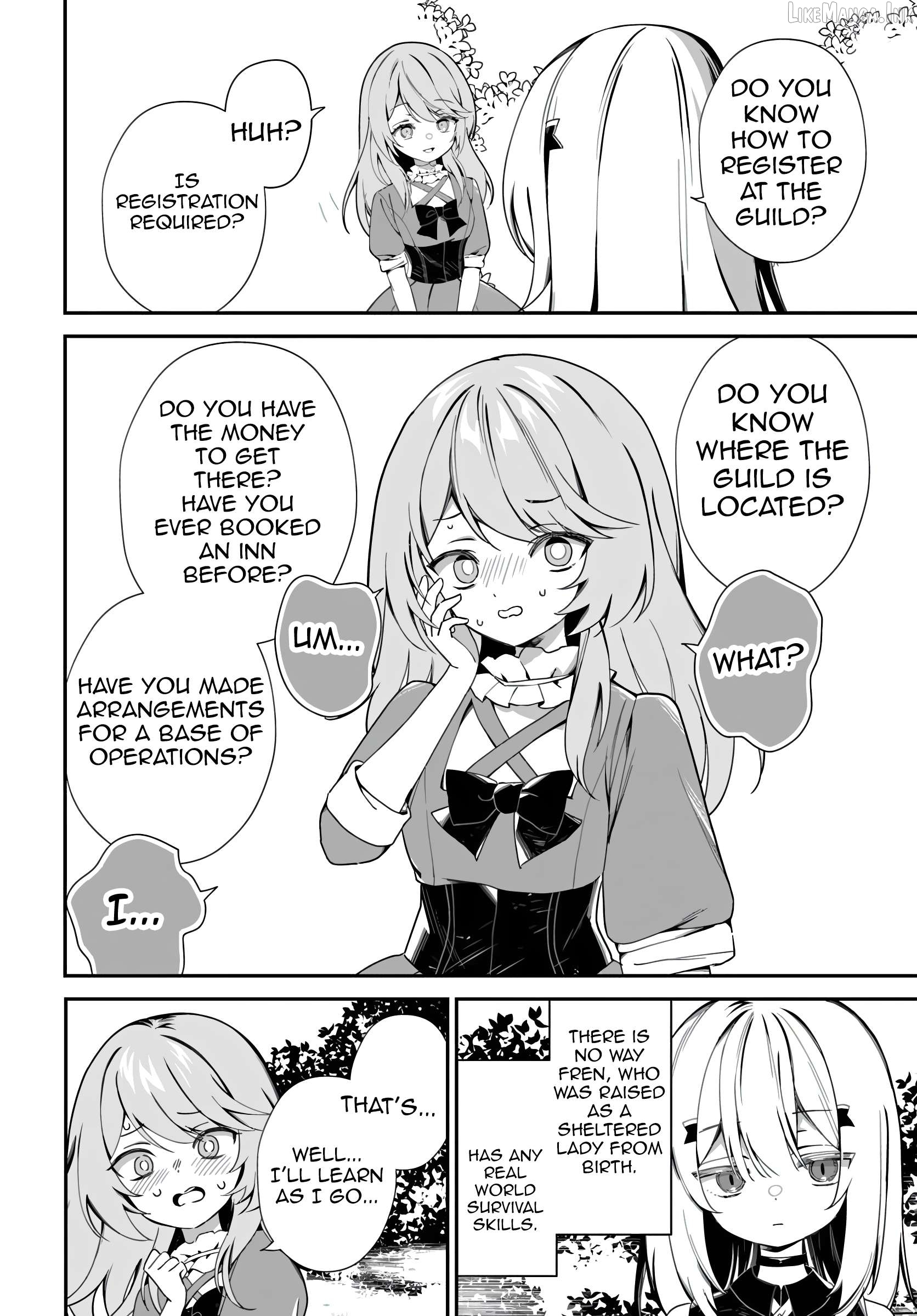 Shinigami Shōjo Wa Kage Kara Oshi O Nagametai —Akuyaku Ni TS Tensei Shita Kedo, Kossori Gensaku Kyara O Kansatsu Ni Ikimasu!— Chapter 2 - page 24
