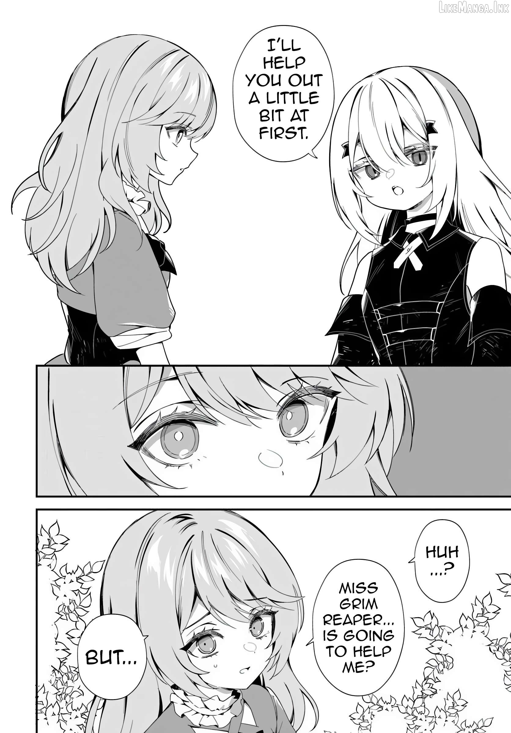 Shinigami Shōjo Wa Kage Kara Oshi O Nagametai —Akuyaku Ni TS Tensei Shita Kedo, Kossori Gensaku Kyara O Kansatsu Ni Ikimasu!— Chapter 2 - page 26