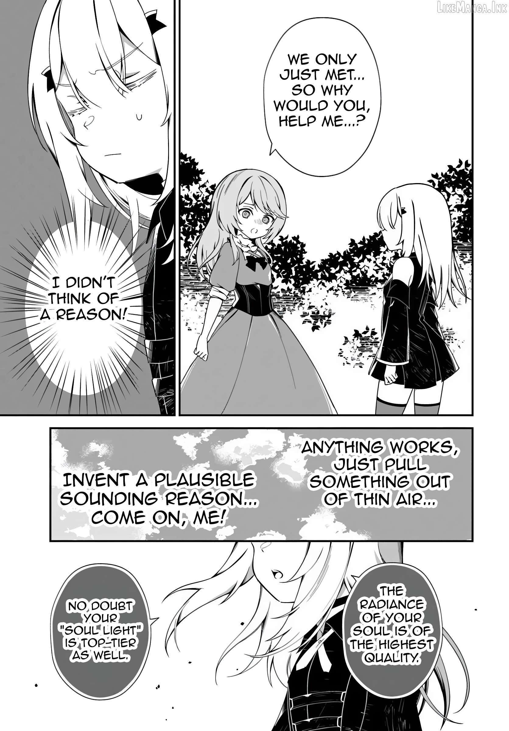 Shinigami Shōjo Wa Kage Kara Oshi O Nagametai —Akuyaku Ni TS Tensei Shita Kedo, Kossori Gensaku Kyara O Kansatsu Ni Ikimasu!— Chapter 2 - page 27