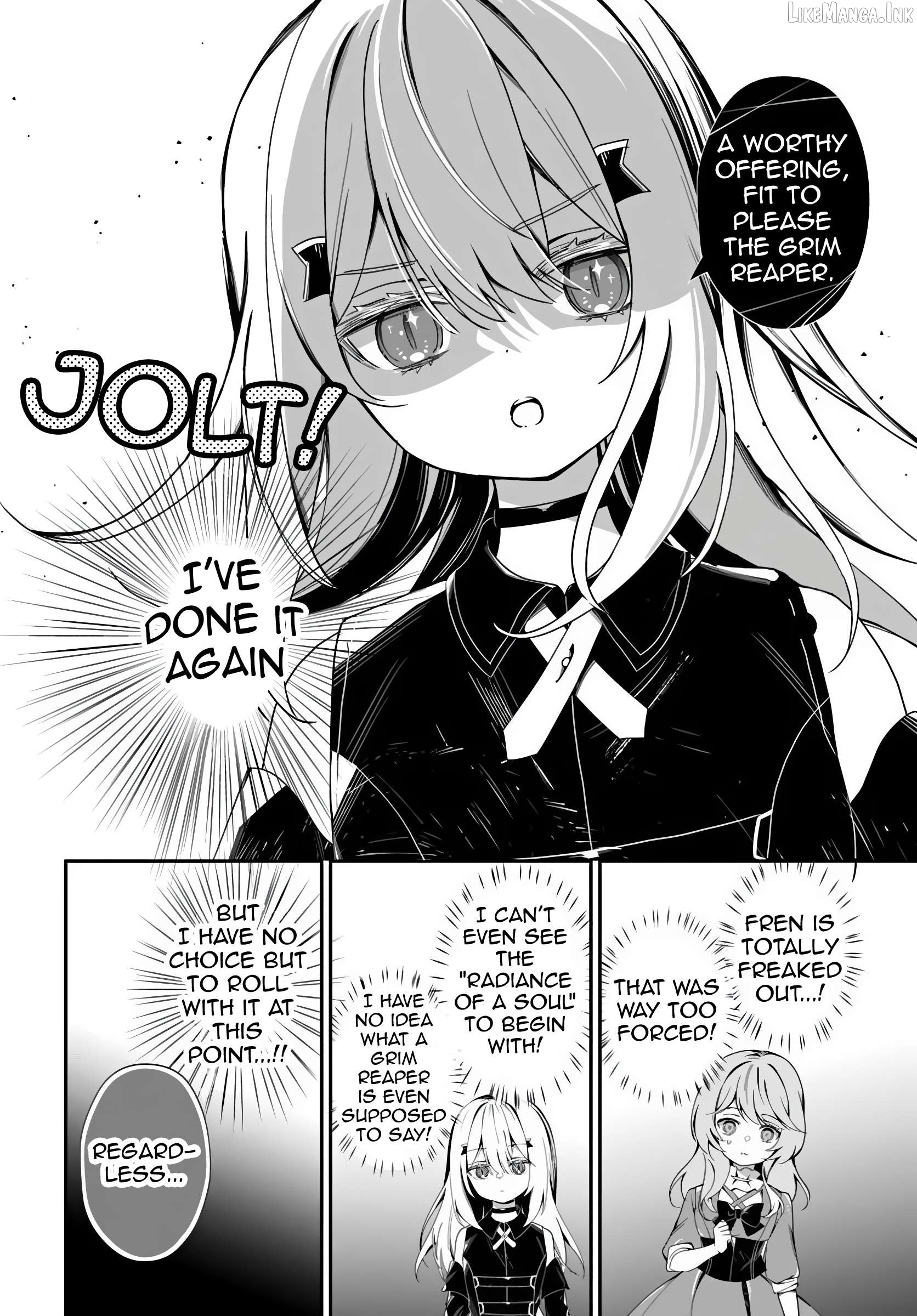 Shinigami Shōjo Wa Kage Kara Oshi O Nagametai —Akuyaku Ni TS Tensei Shita Kedo, Kossori Gensaku Kyara O Kansatsu Ni Ikimasu!— Chapter 2 - page 28