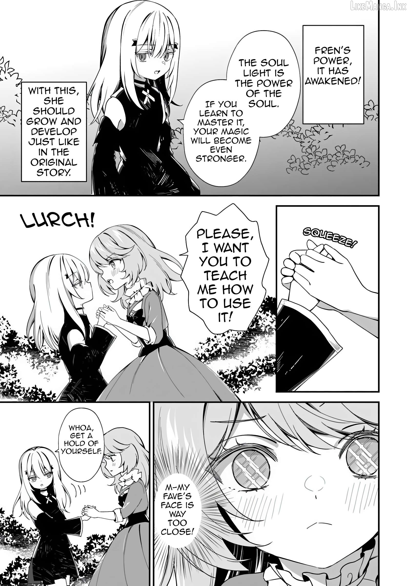 Shinigami Shōjo Wa Kage Kara Oshi O Nagametai —Akuyaku Ni TS Tensei Shita Kedo, Kossori Gensaku Kyara O Kansatsu Ni Ikimasu!— Chapter 2 - page 31