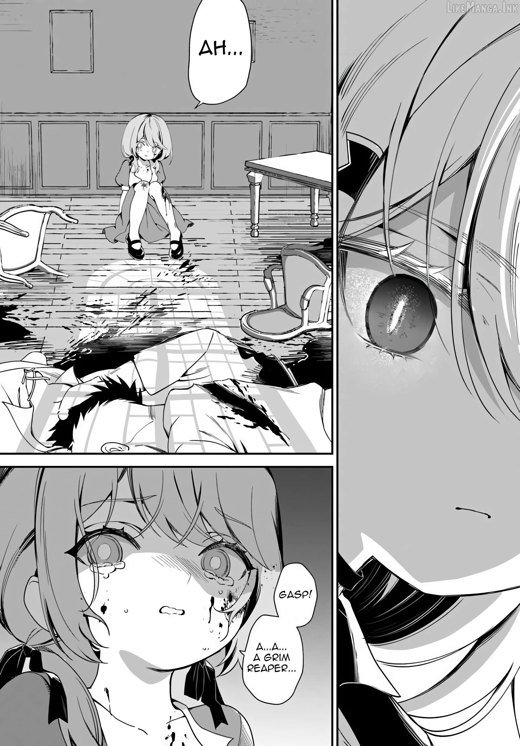 Shinigami Shōjo Wa Kage Kara Oshi O Nagametai —Akuyaku Ni TS Tensei Shita Kedo, Kossori Gensaku Kyara O Kansatsu Ni Ikimasu!— Chapter 2 - page 7