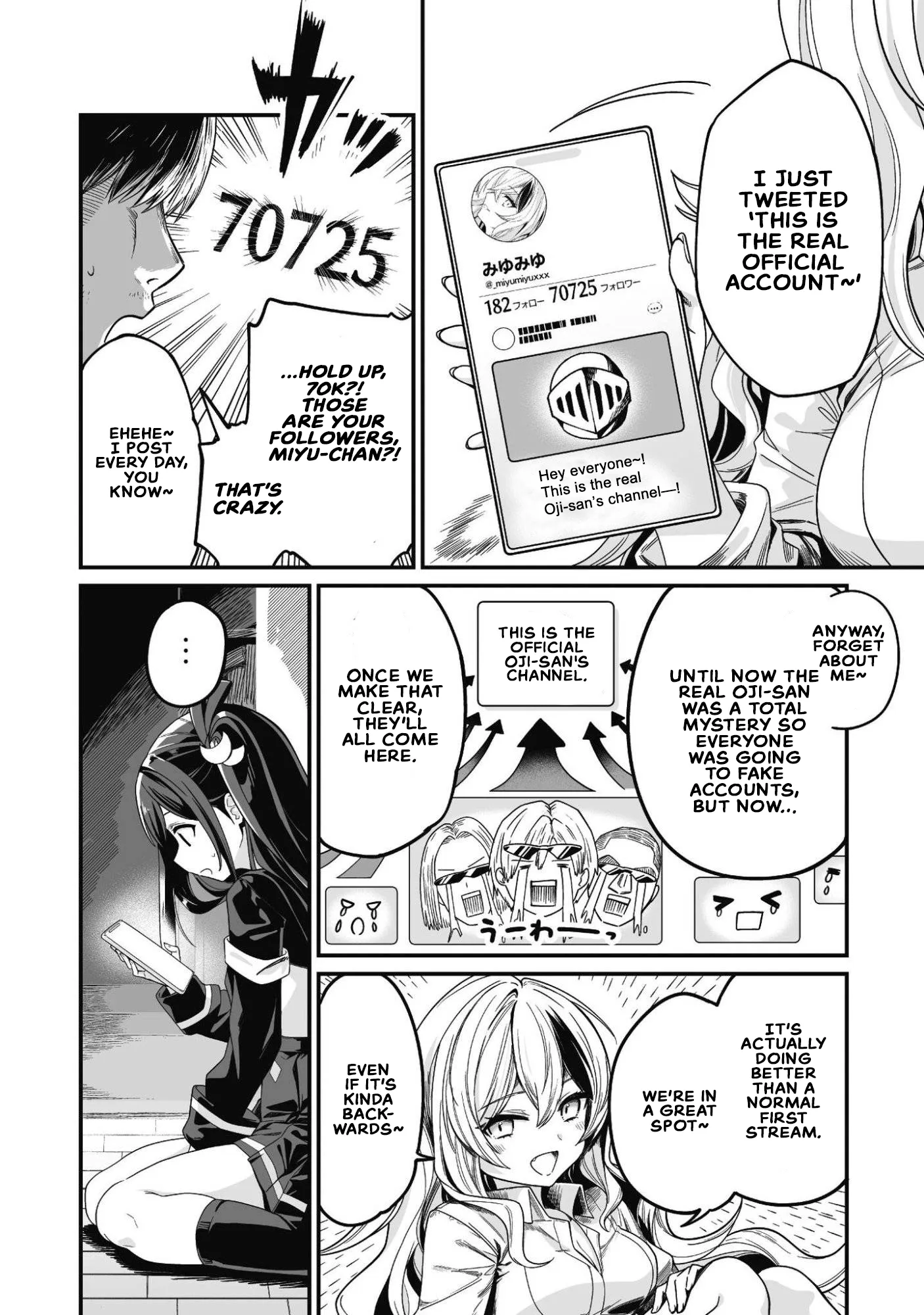 Saenai Ossan, Jitsu Ha Saikyou Chapter 3 - page 8