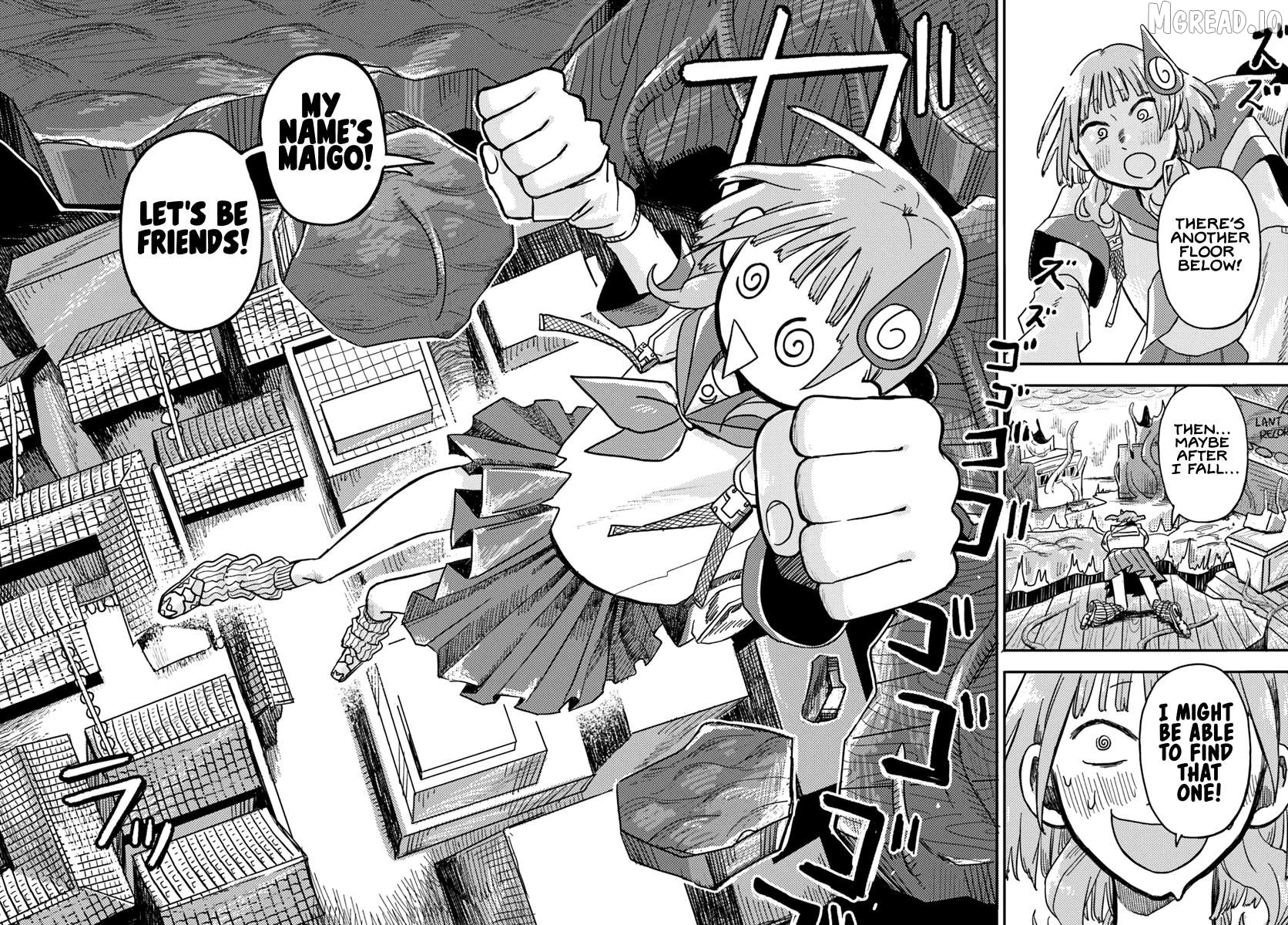 Isekai Meikyu no Maigo-chan Chapter 1 - page 49