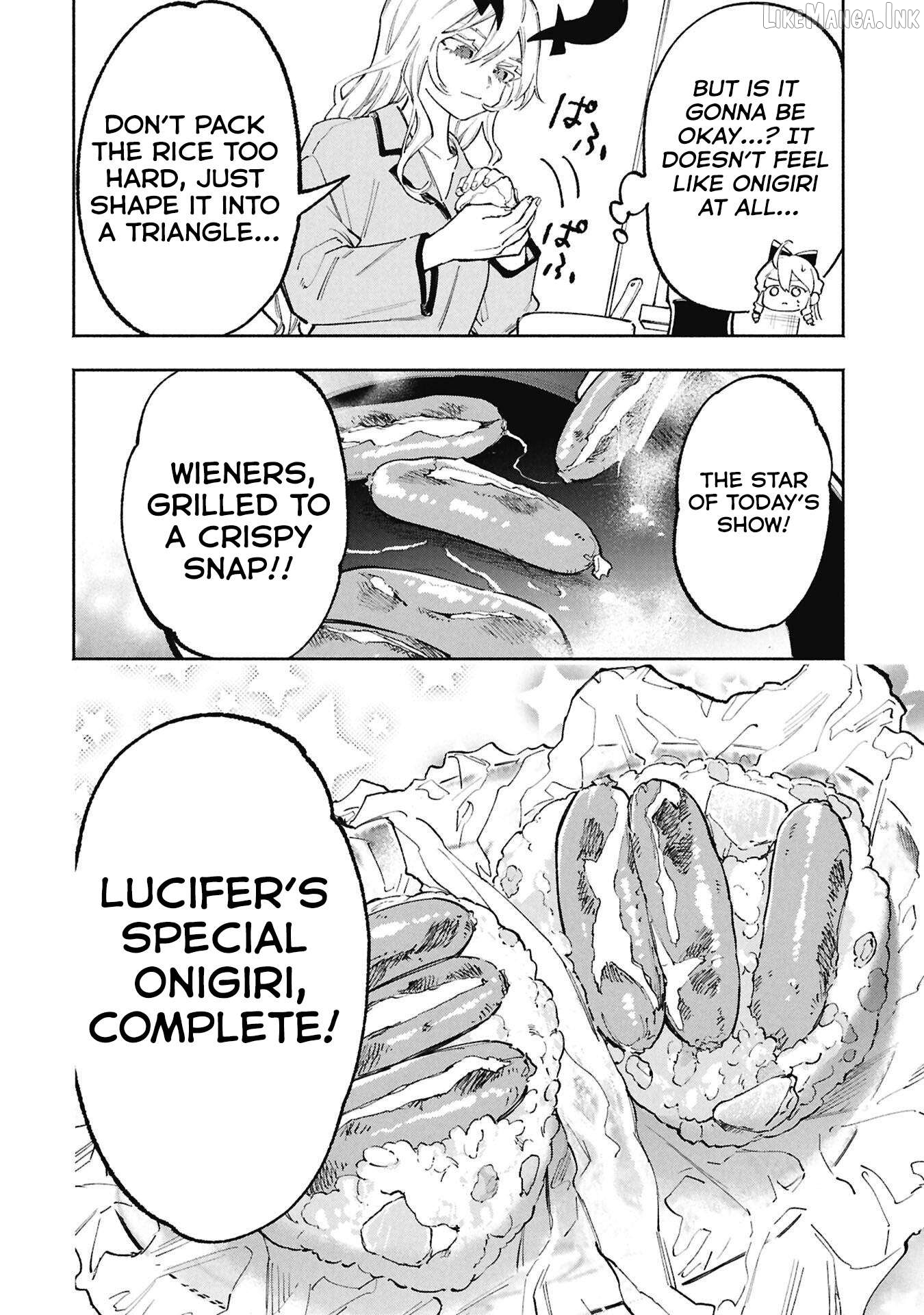 Lucifer-san no Daraku Gohan Chapter 3 - page 14