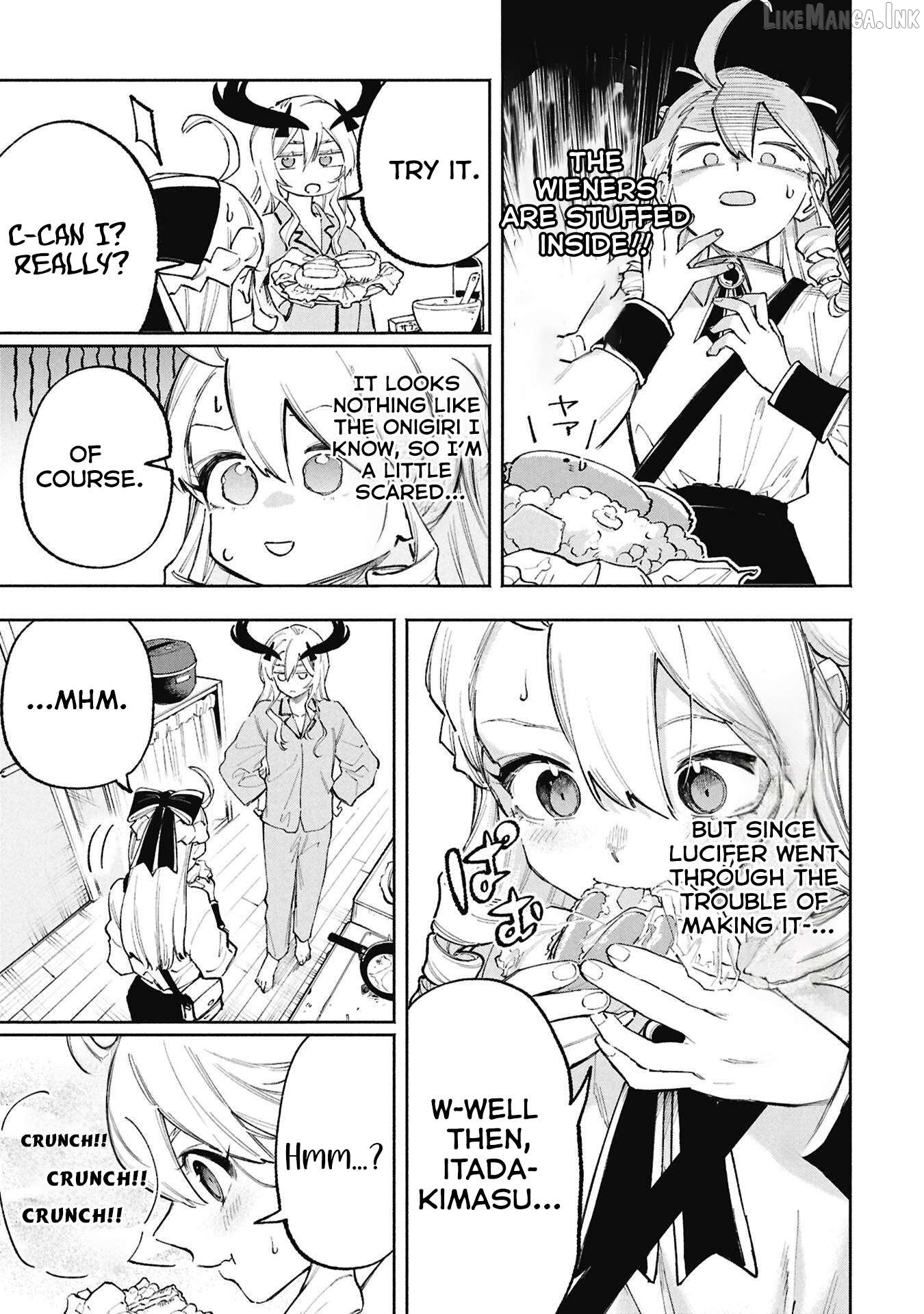 Lucifer-san no Daraku Gohan Chapter 3 - page 15