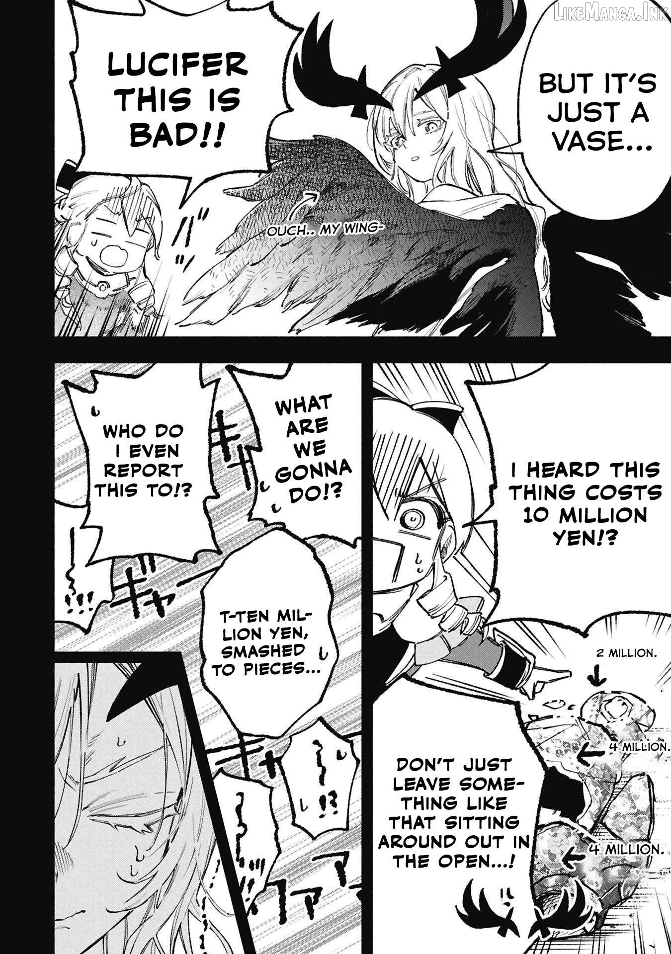 Lucifer-san no Daraku Gohan Chapter 3 - page 6