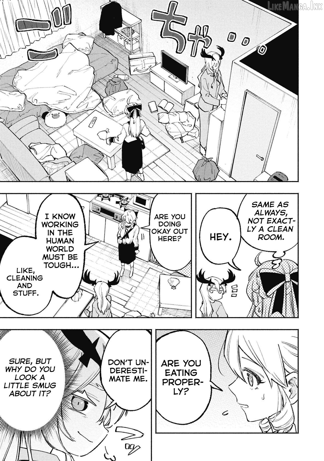 Lucifer-san no Daraku Gohan Chapter 3 - page 9
