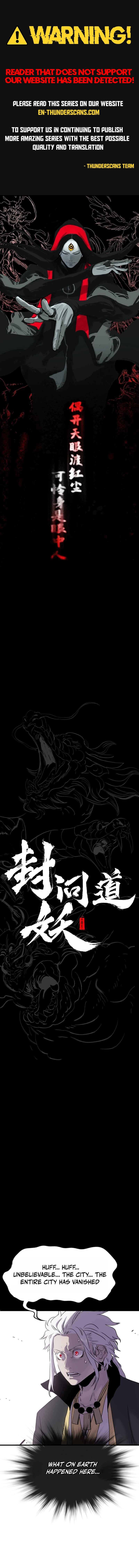 Seal Evils and the Pursuit of Truth Chapter 8 - page 1