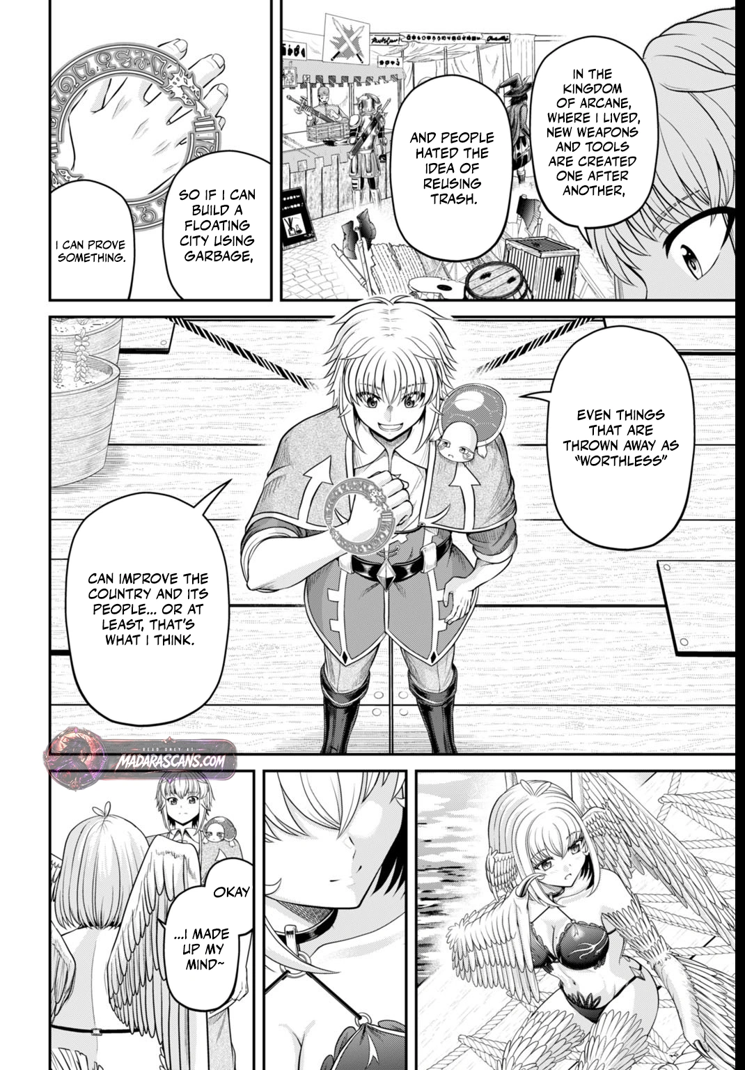 Suterare Ouji no Saikyou Ikada Kokka Chapter 3.1 - page 10