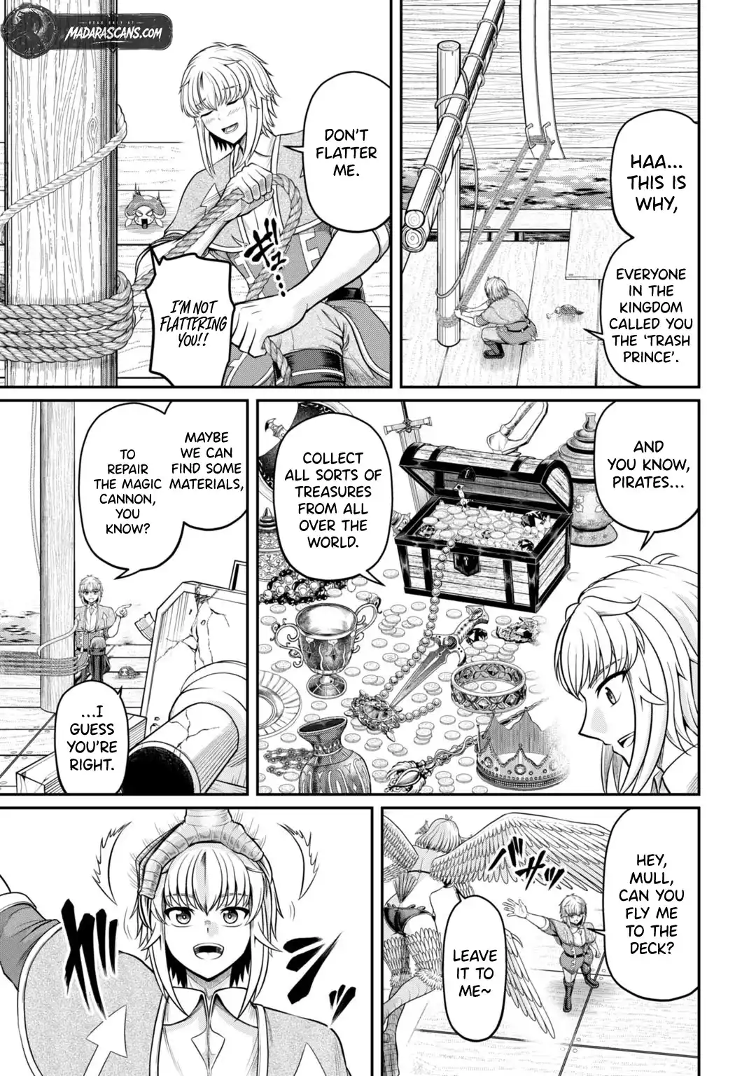 Suterare Ouji no Saikyou Ikada Kokka Chapter 5.1 - page 3