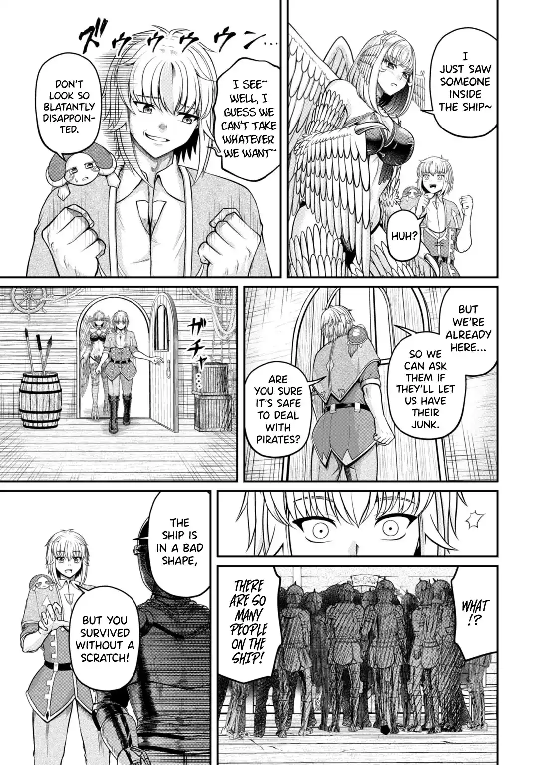 Suterare Ouji no Saikyou Ikada Kokka Chapter 5.1 - page 5