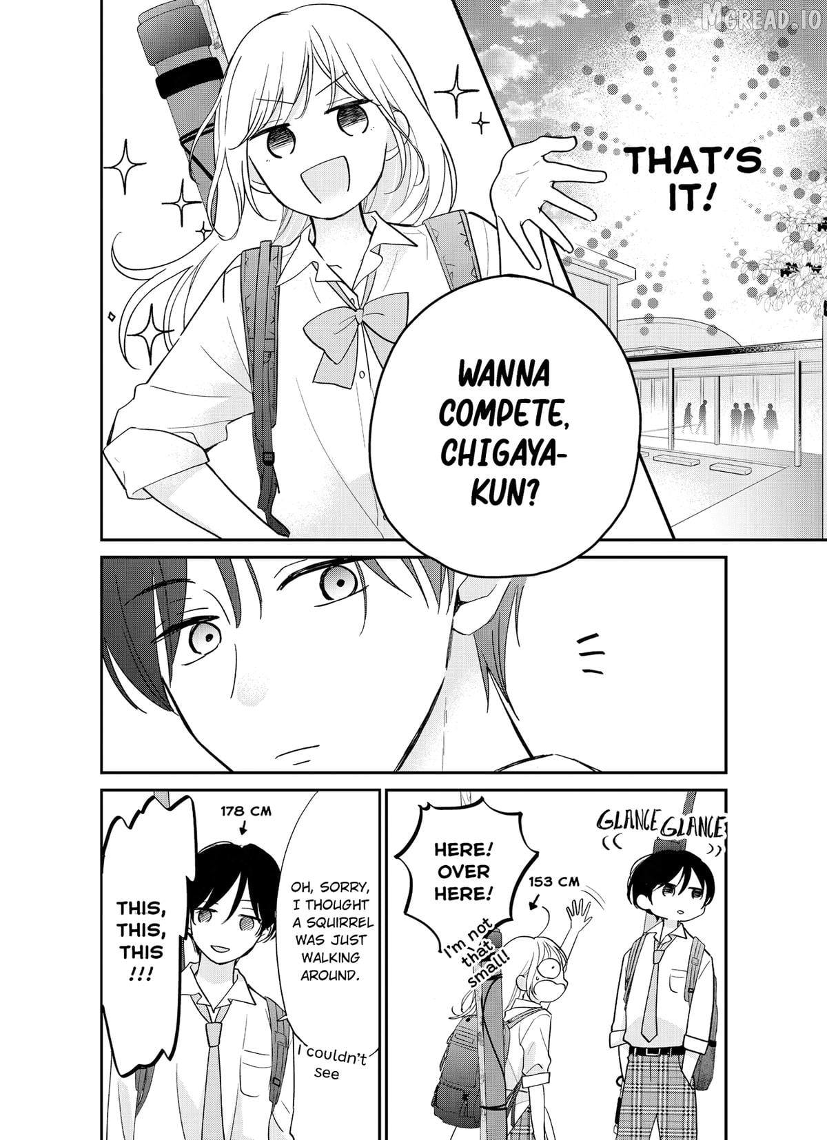 You're Way Too Cheeky, Chigaya-kun! Chapter 1 - page 16