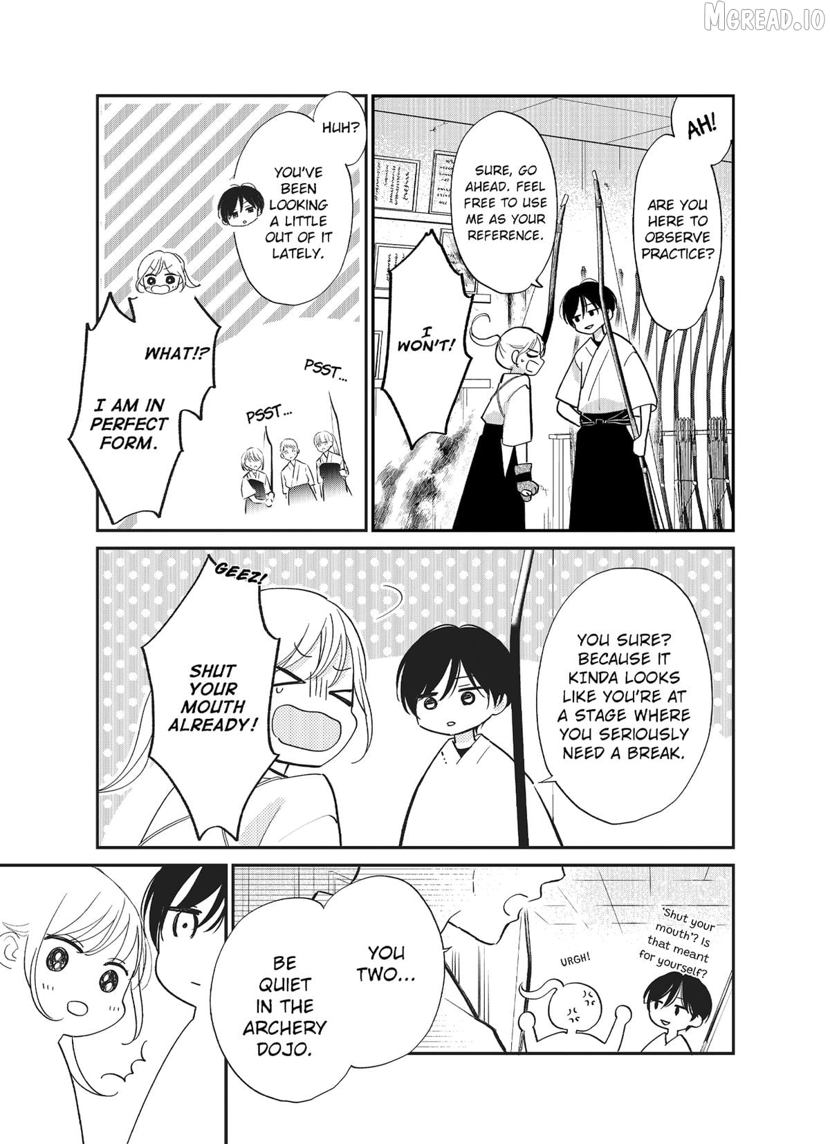 You're Way Too Cheeky, Chigaya-kun! Chapter 1 - page 9